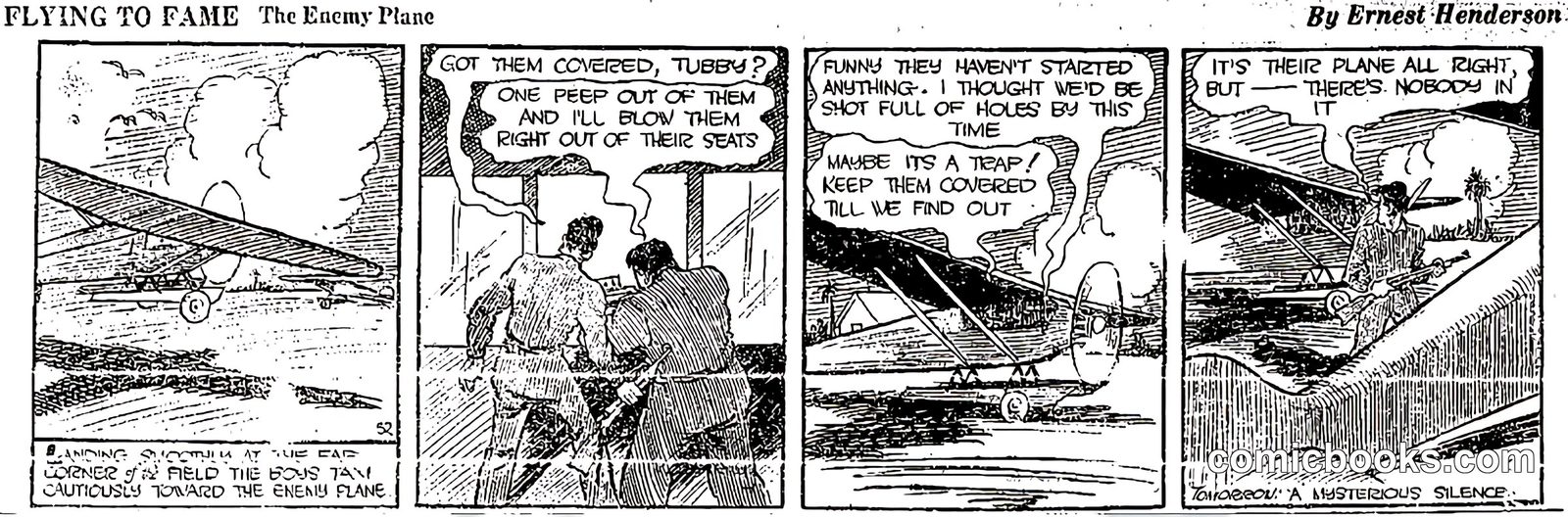 Flying to Fame: The Enemy Plane