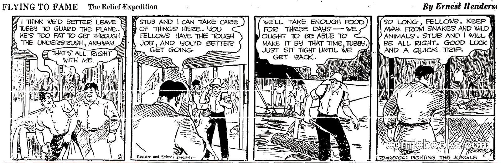 Flying to Fame: The Relief Expedition