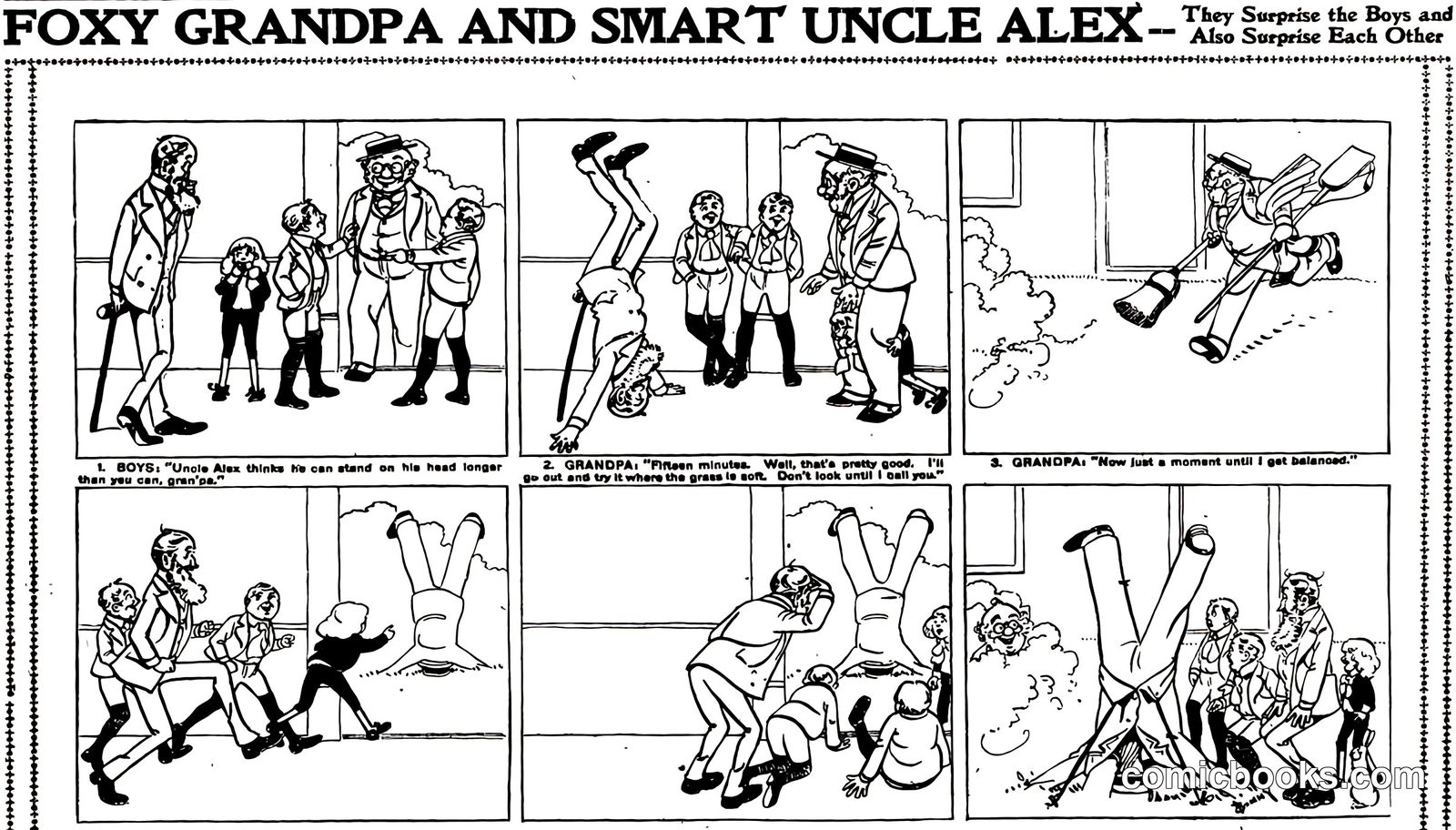 Foxy Grandpa and Smart Uncle Alex