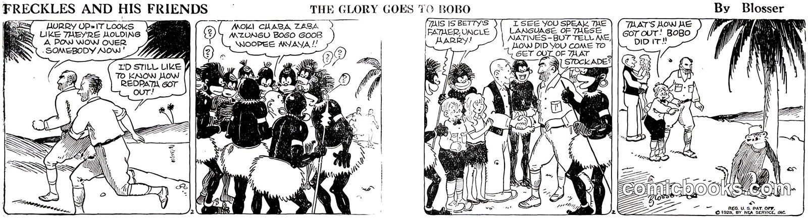 Freckles and His Friends