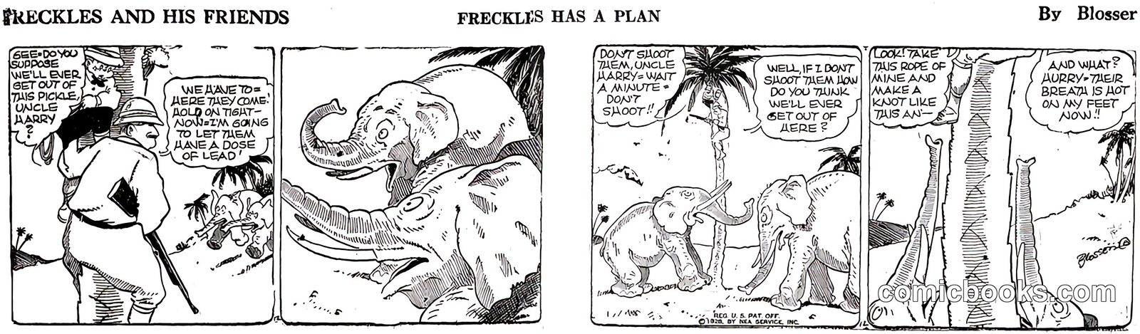 Freckles and His Friends