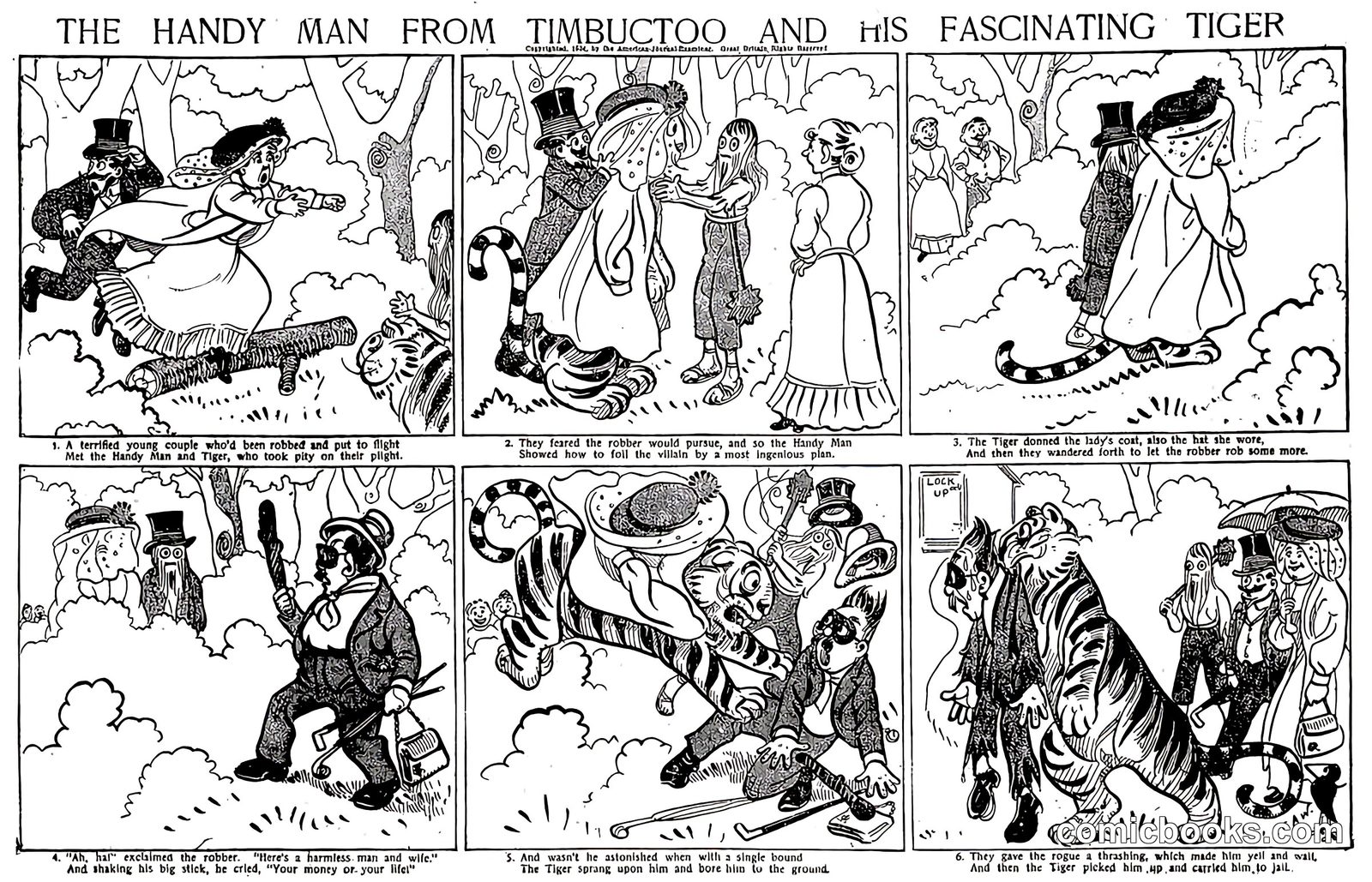 The Handy Man from Timbuctoo and His Fascinating Tiger