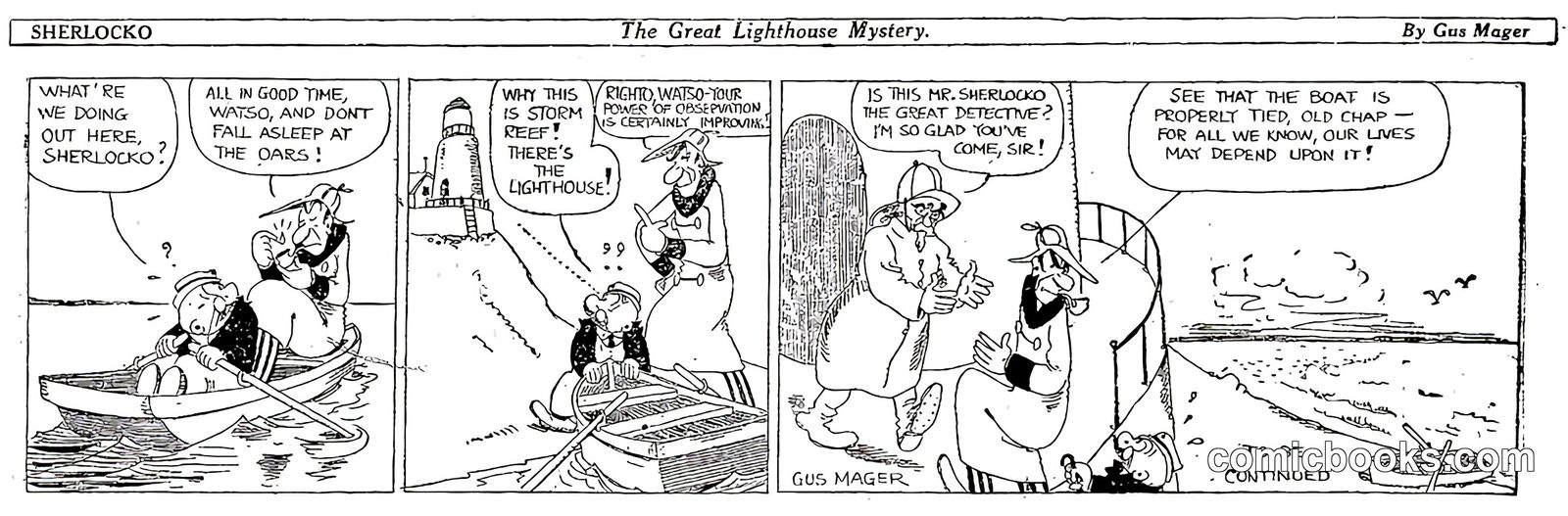 Sherlocko: The Great Lighthouse Mystery