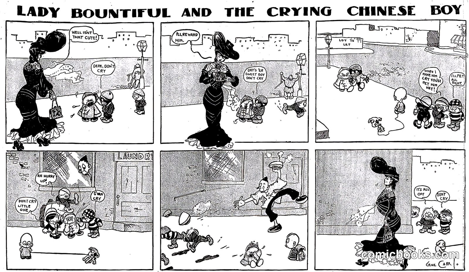 Lady Bountiful and the Crying Chinese Boy