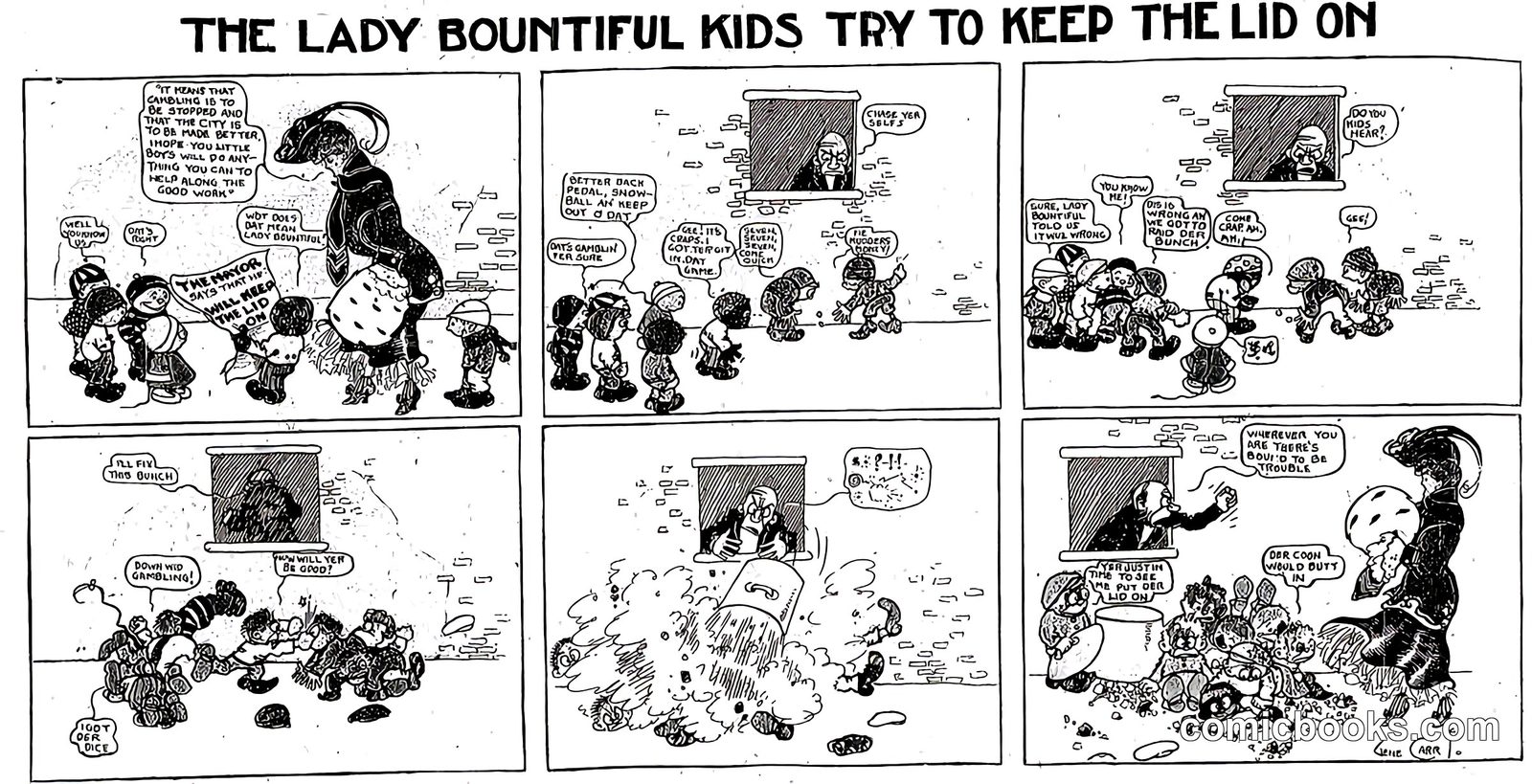 The Lady Bountiful Kids Try to Keep the Lid On