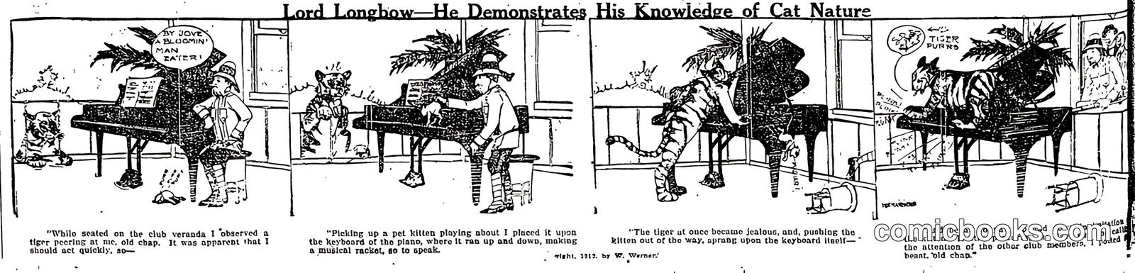Lord Longbow Demonstrates His Knowledge of Cat Nature