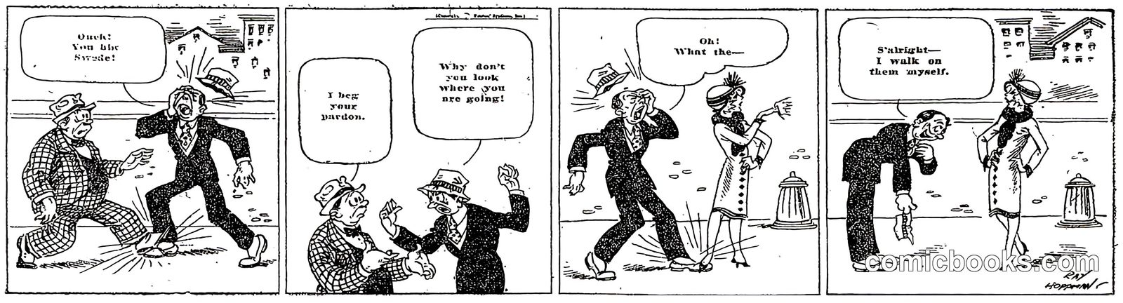 Sunday Comic Strip, 1925