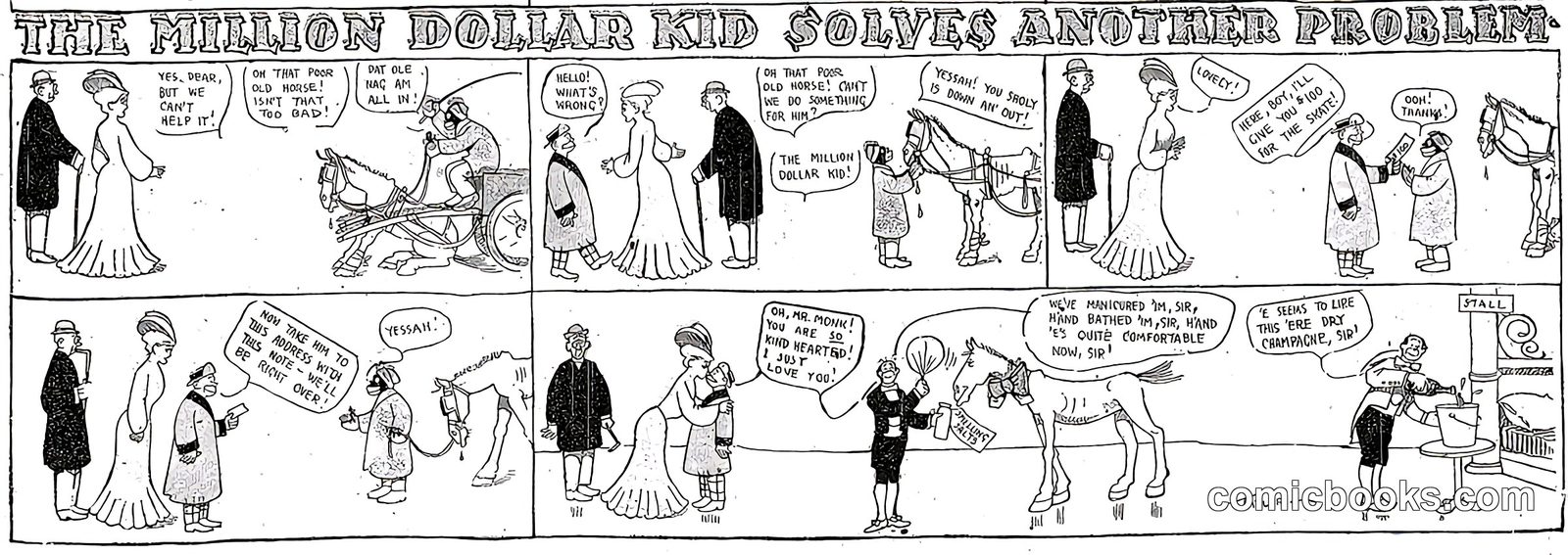 The Million Dollar Kid Solves Another Problem