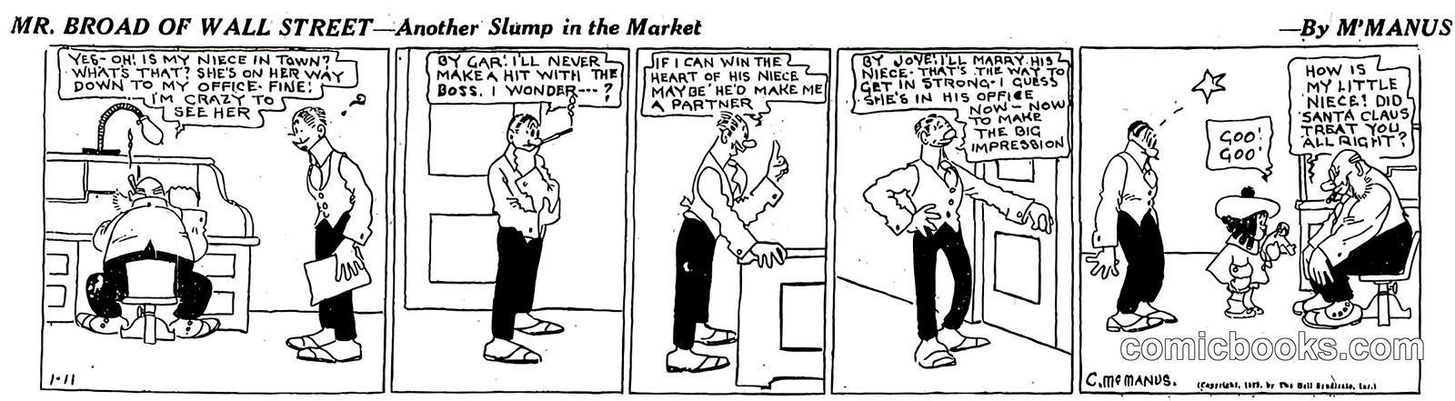Mr. Broad of Wall Street — Another Slump in the Market