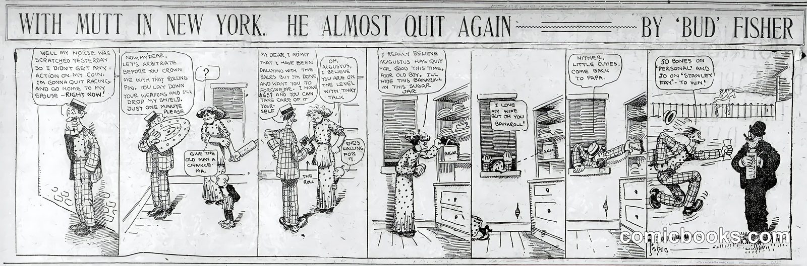 Mutt and Jeff — 1908-08-12