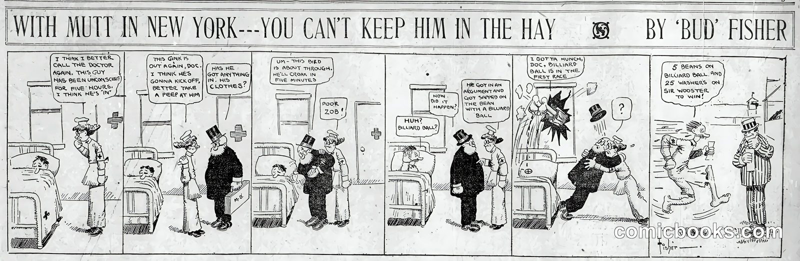 Mutt and Jeff — 1908-08-30
