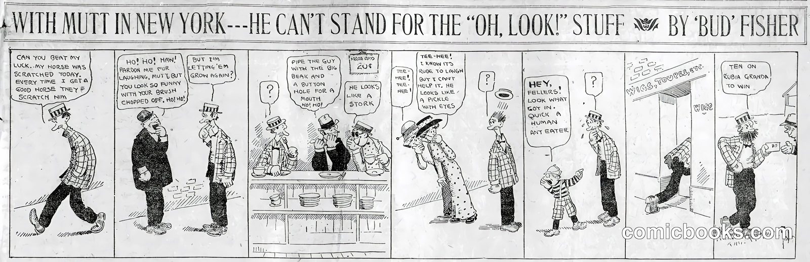 Mutt and Jeff — 1908-09-04