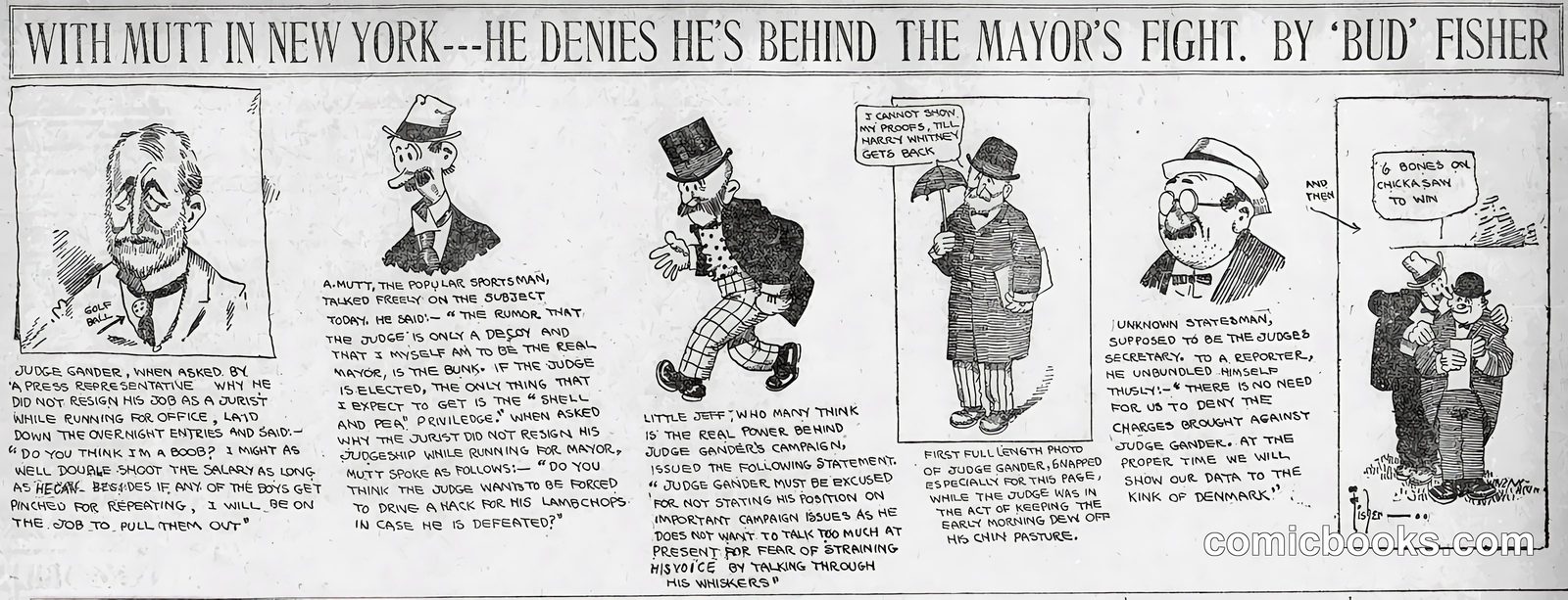 Mutt and Jeff — 1909-10-22
