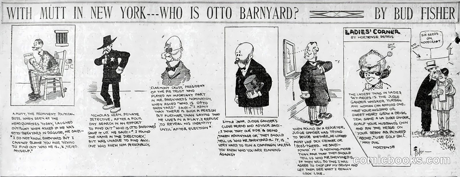 Mutt and Jeff — 1909-10-23