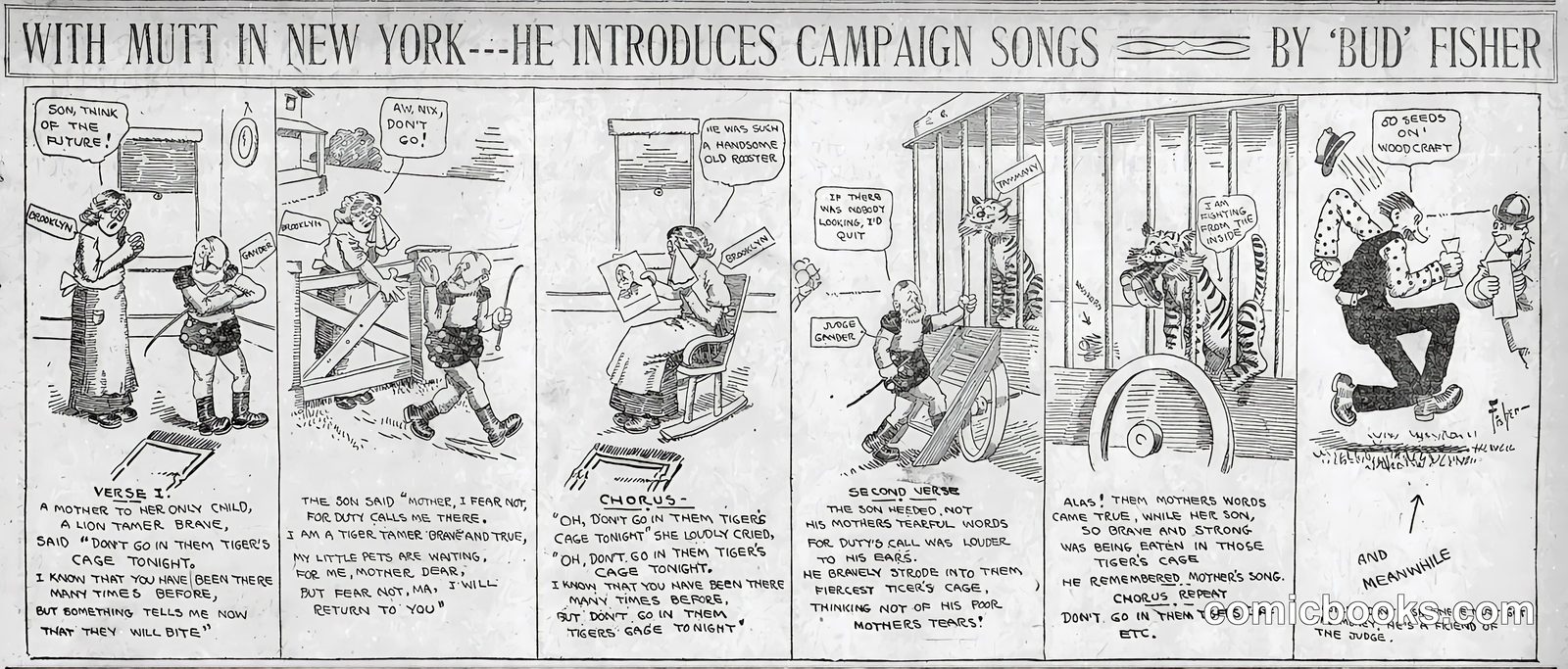 Mutt and Jeff — 1909-10-30