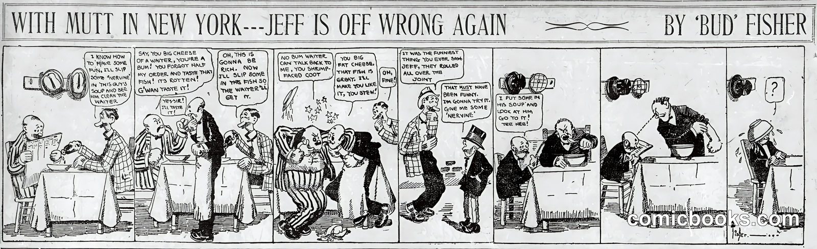 Mutt and Jeff — 1909-12-02