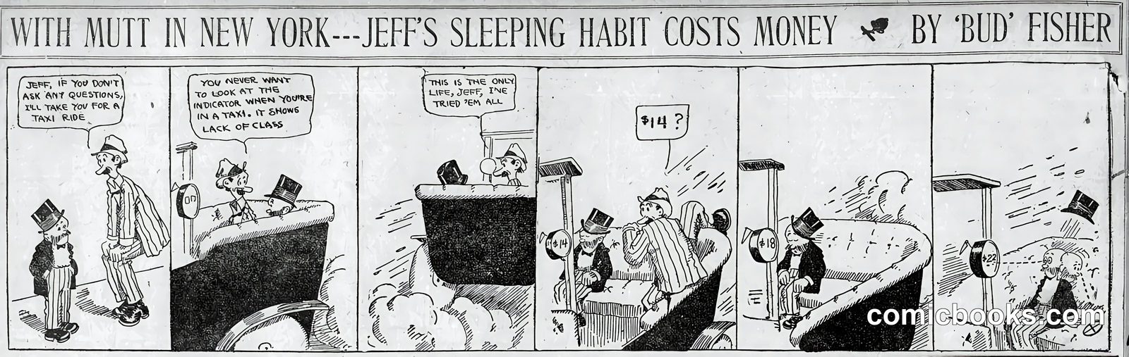 Mutt and Jeff — 1909-12-07
