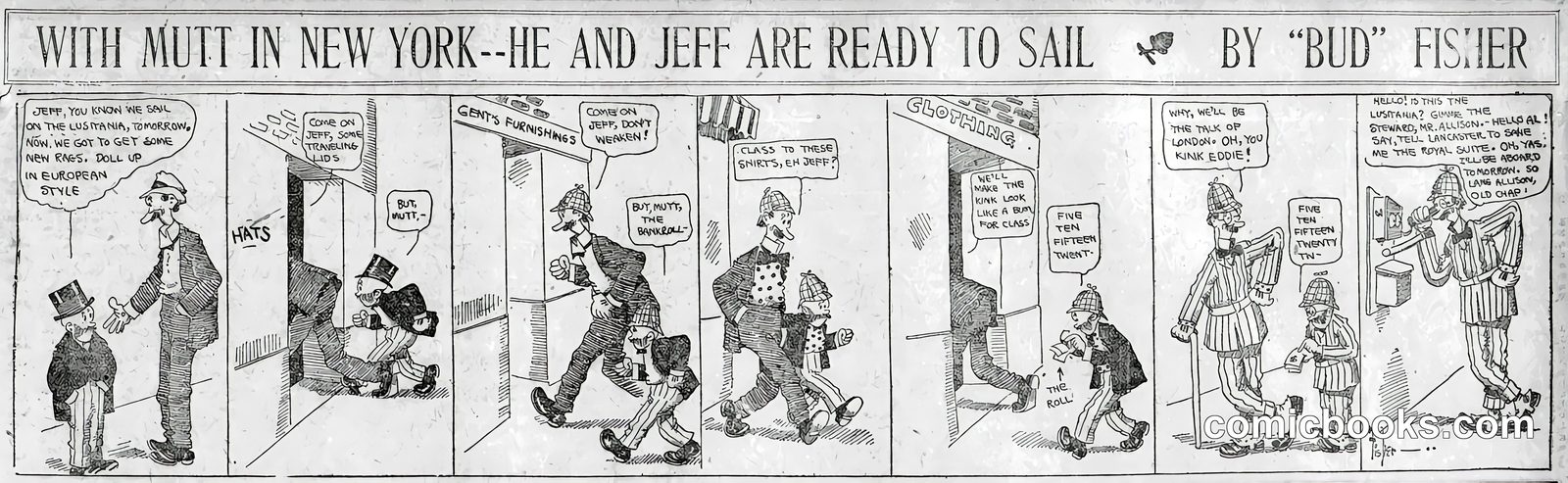 Mutt and Jeff — 1909-12-18