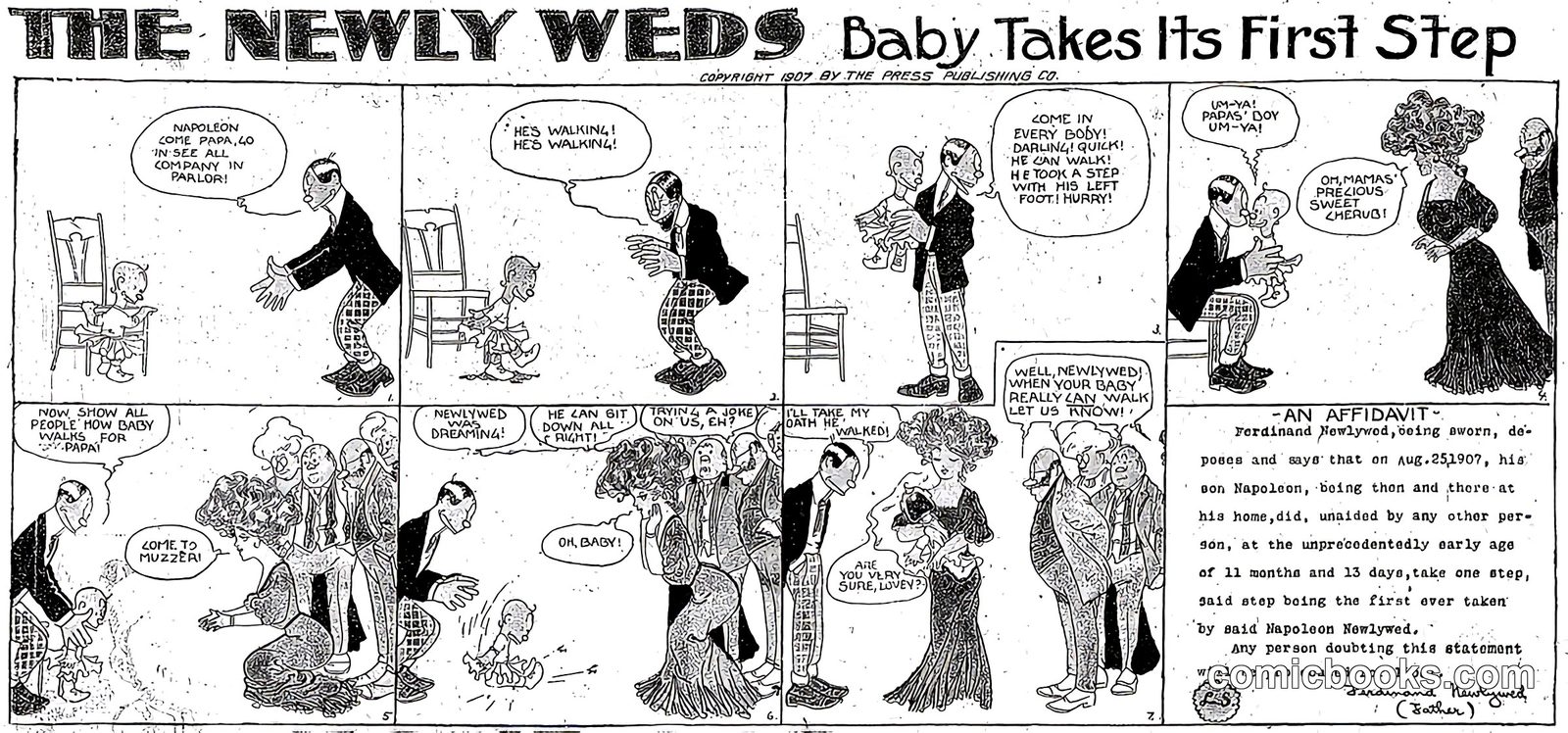 The Newlyweds: Baby Takes Its First Step