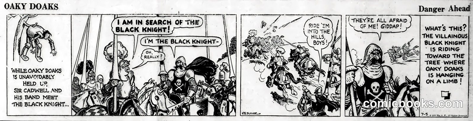 Oaky Doaks: 'Danger Ahead'