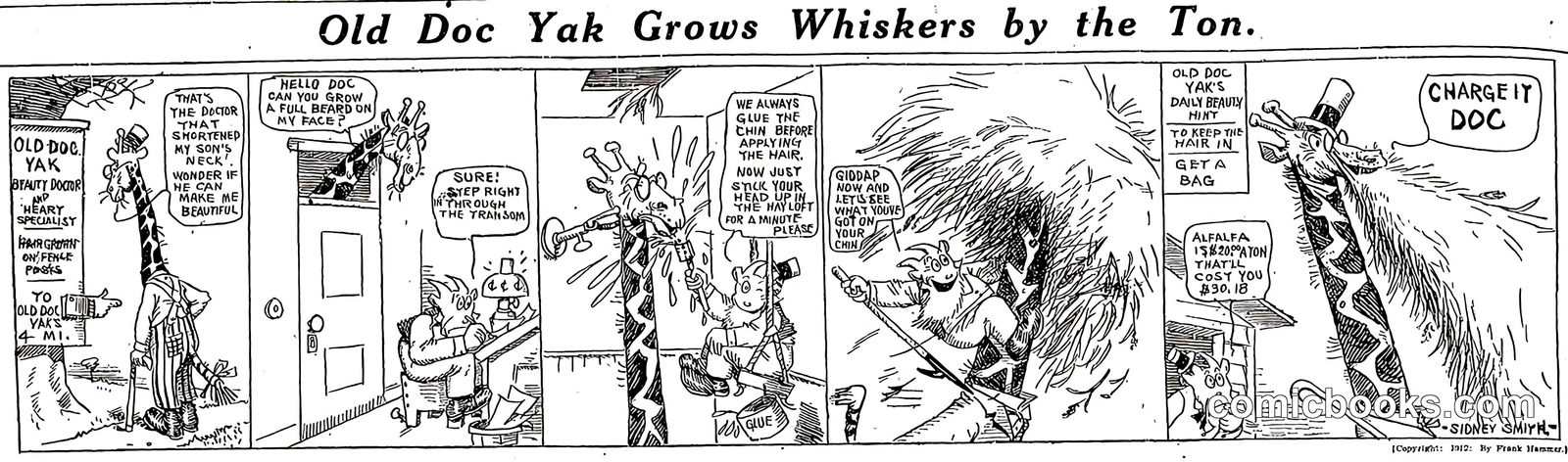 Old Doc Yak Grows Whiskers by the Ton