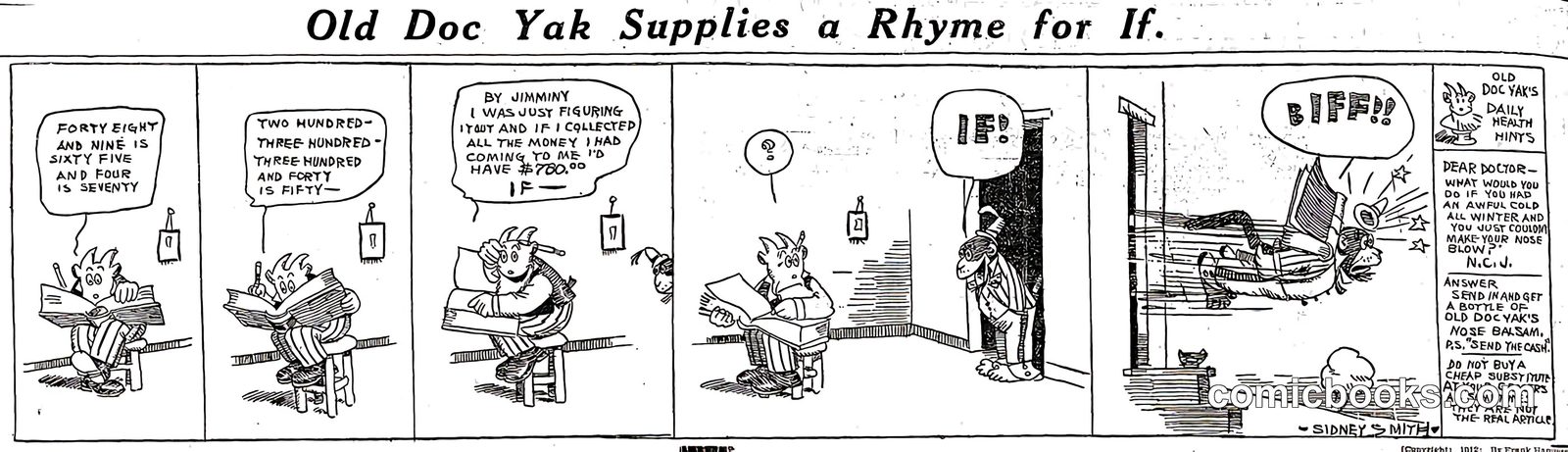 Old Doc Yak Supplies a Rhyme for If
