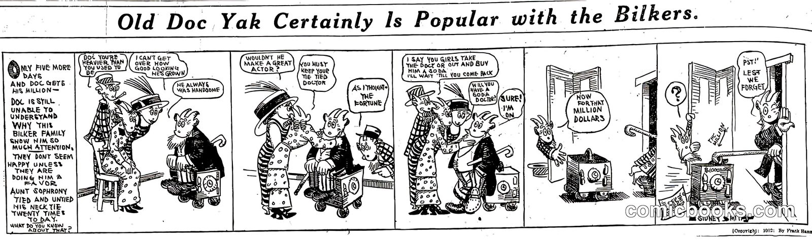 Old Doc Yak Certainly Is Popular with the Bikers