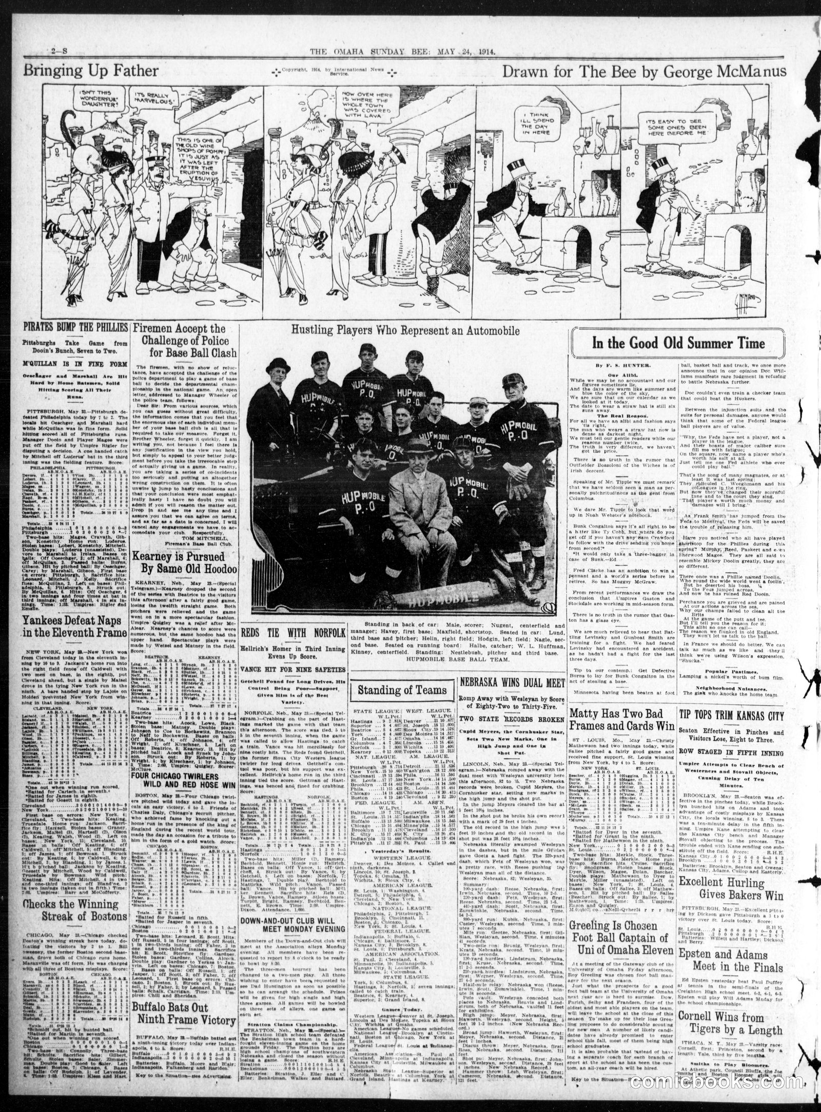 Bringing Up Father — Omaha Sunday Bee, May 24, 1914