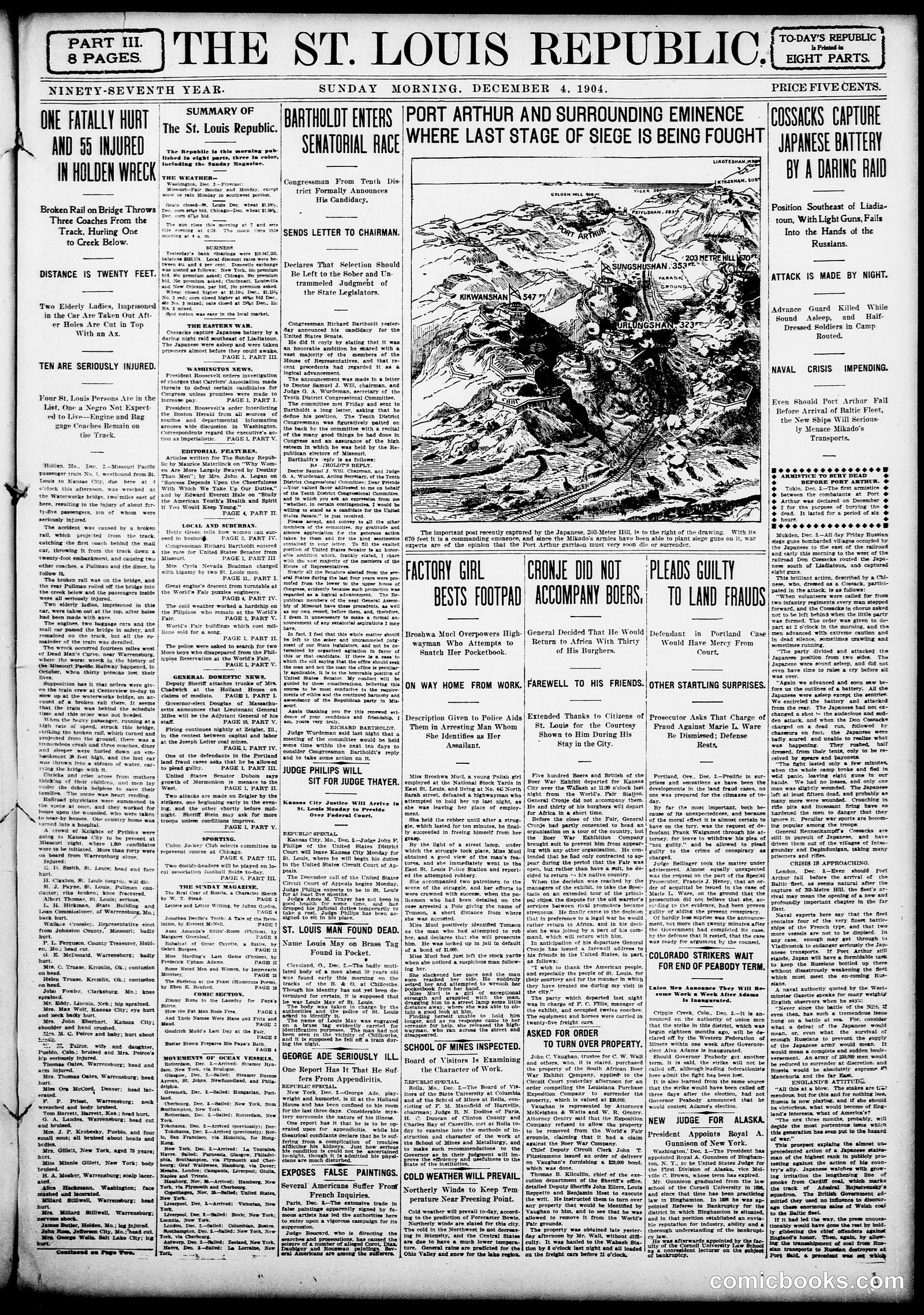 Buster Brown — St. Louis Republic, December 4, 1904