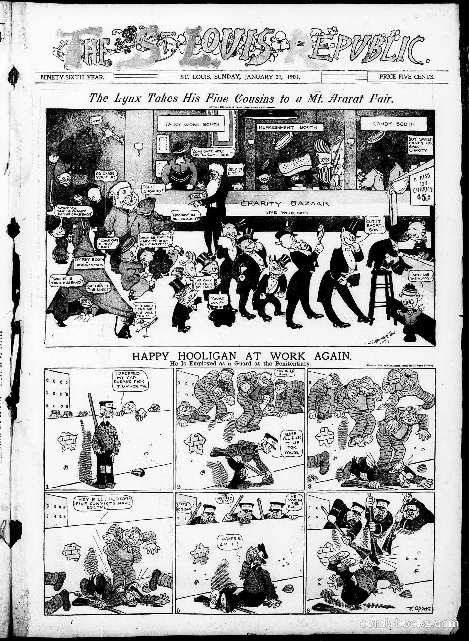 Happy Hooligan — St. Louis Republic, January 31, 1904
