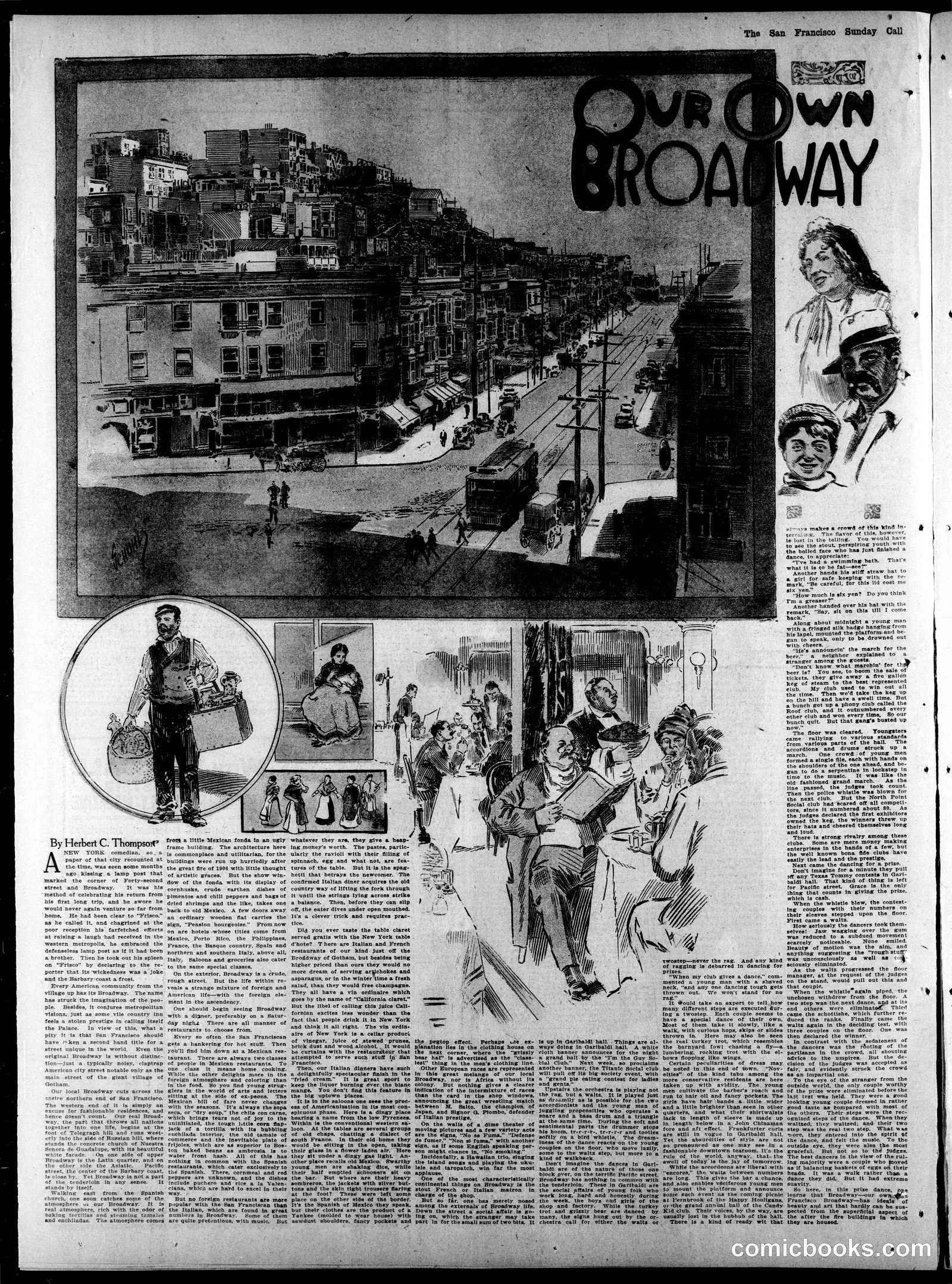 Our Own Broadway — The San Francisco Call, August 11, 1912