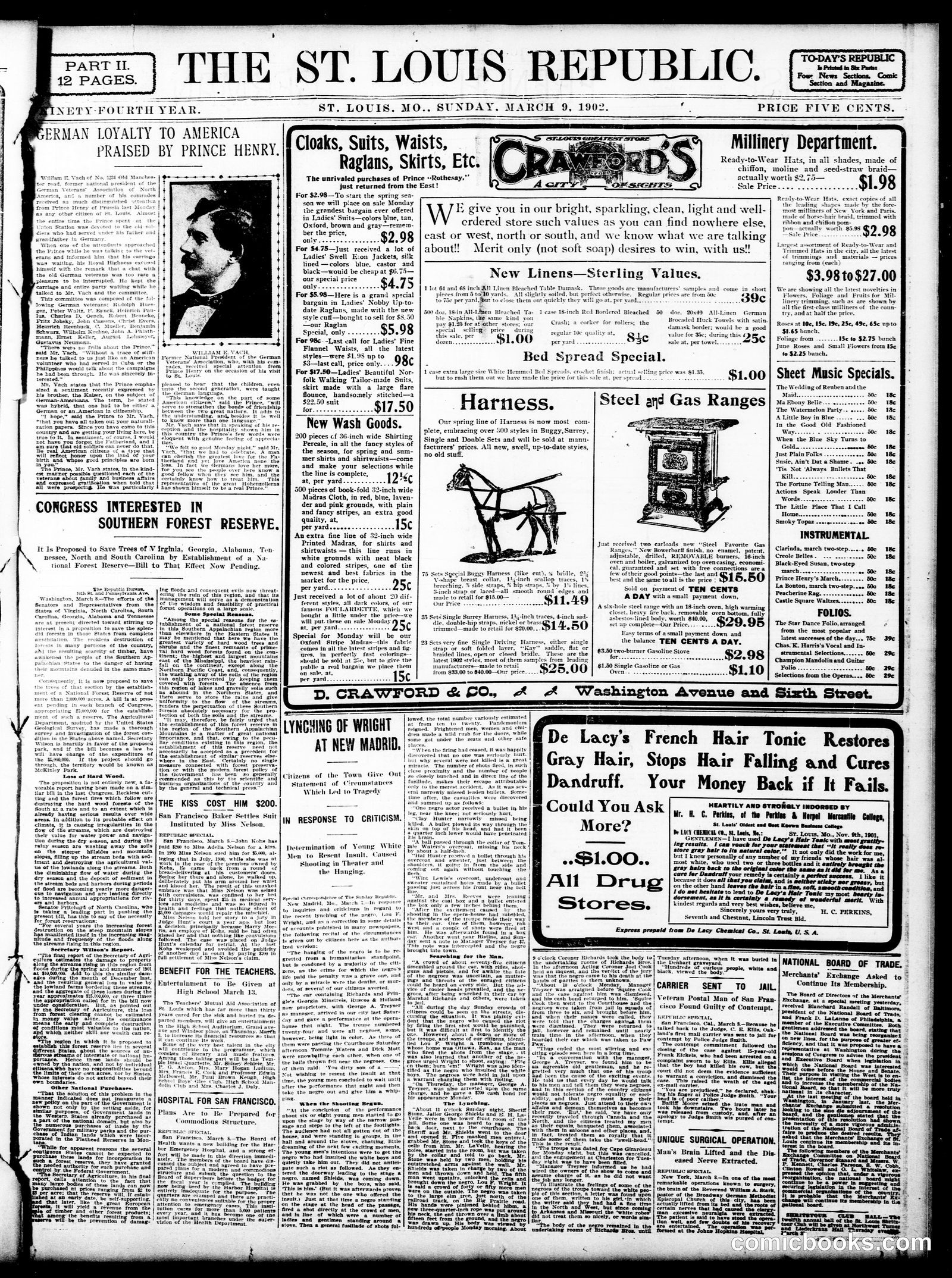 Sunday Comic Section — St. Louis Republic