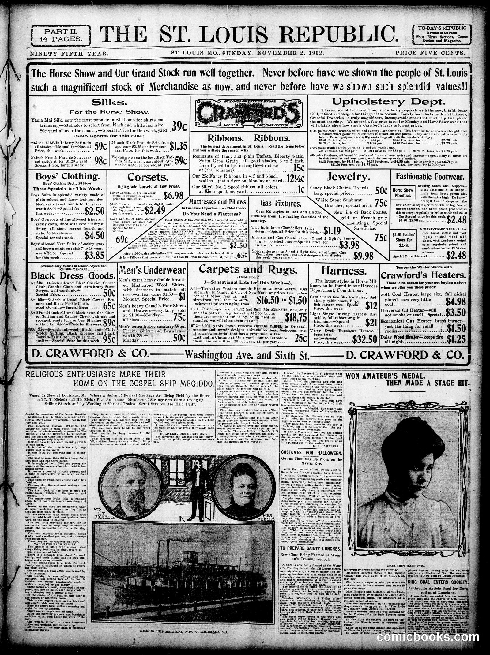Sunday Comic Section — St. Louis Republic