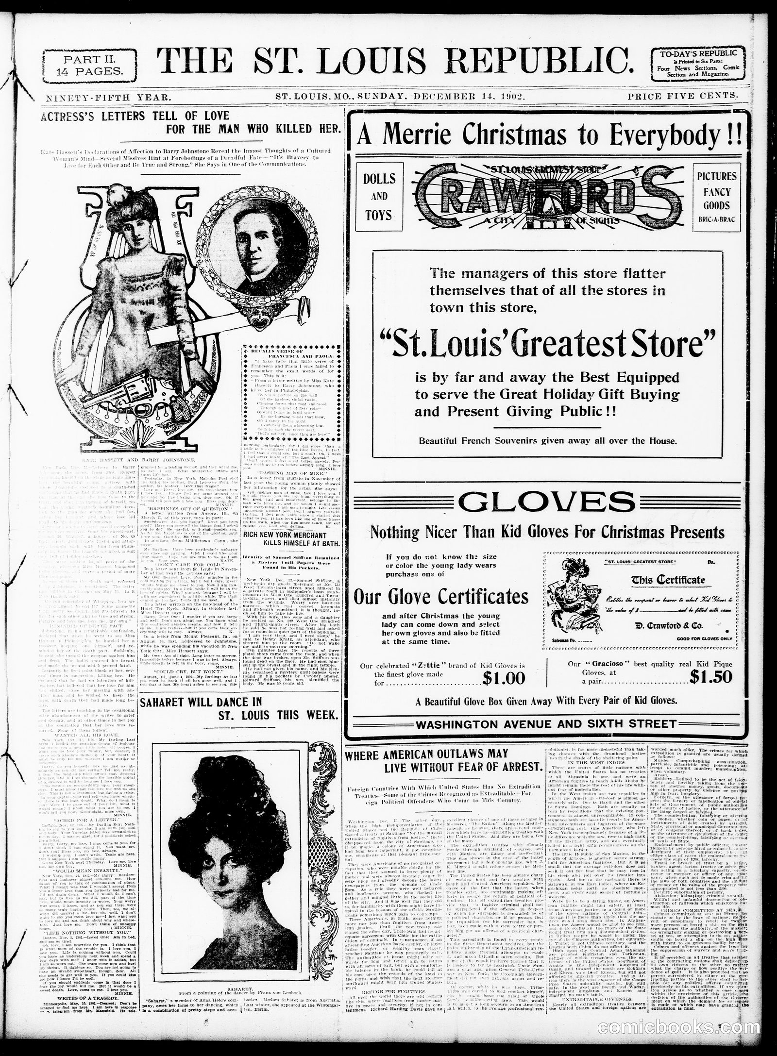 Sunday Comic Section — St. Louis Republic