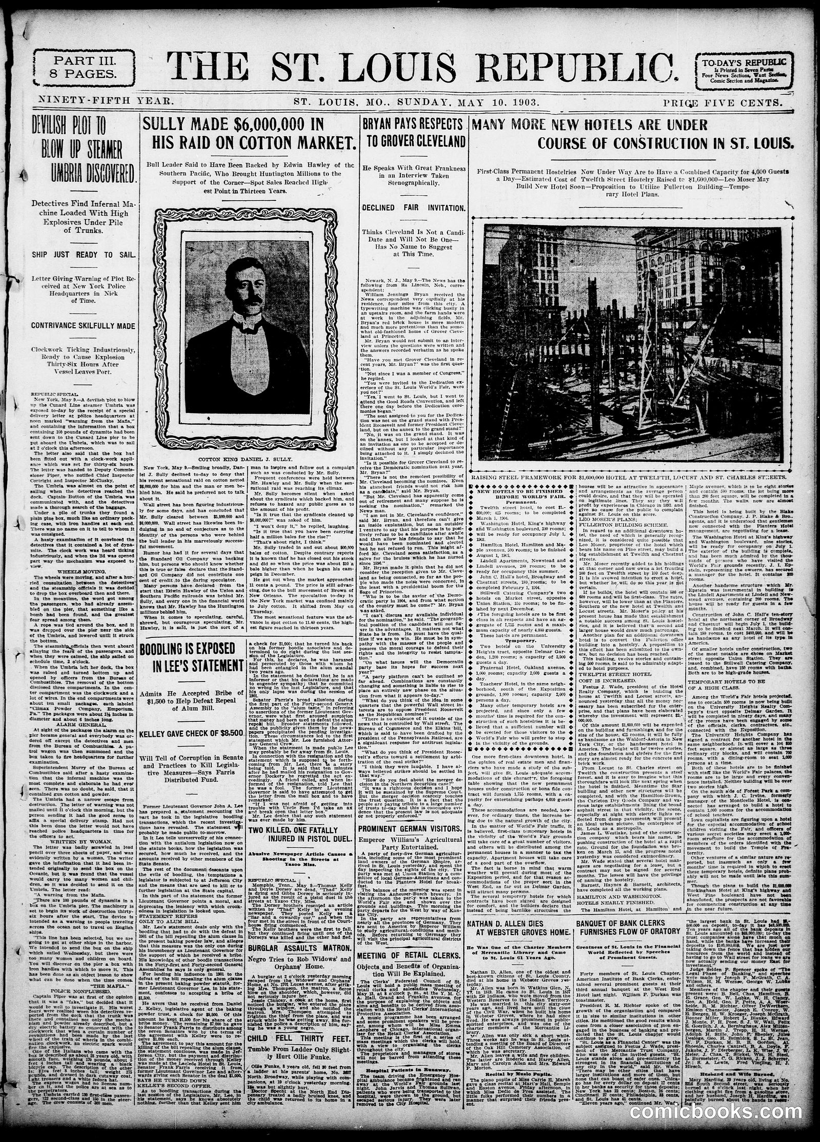 Sunday Comic Section — St. Louis Republic