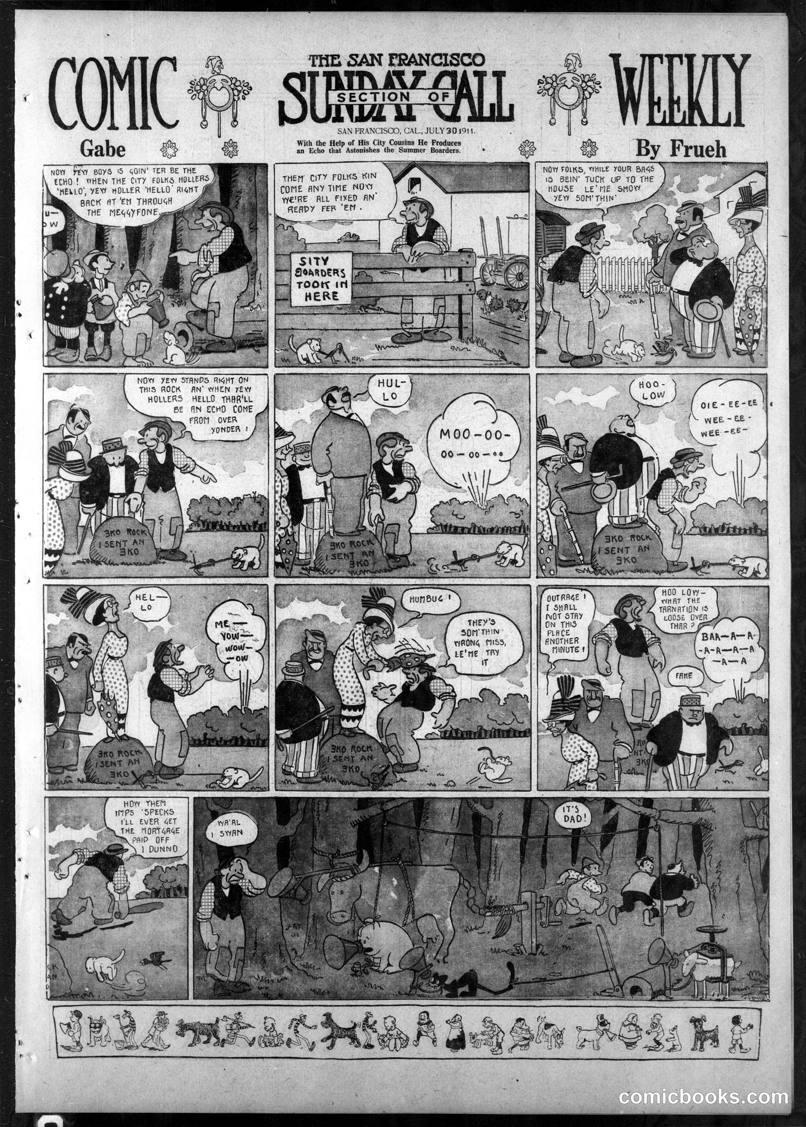 Comic Section, The San Francisco Call