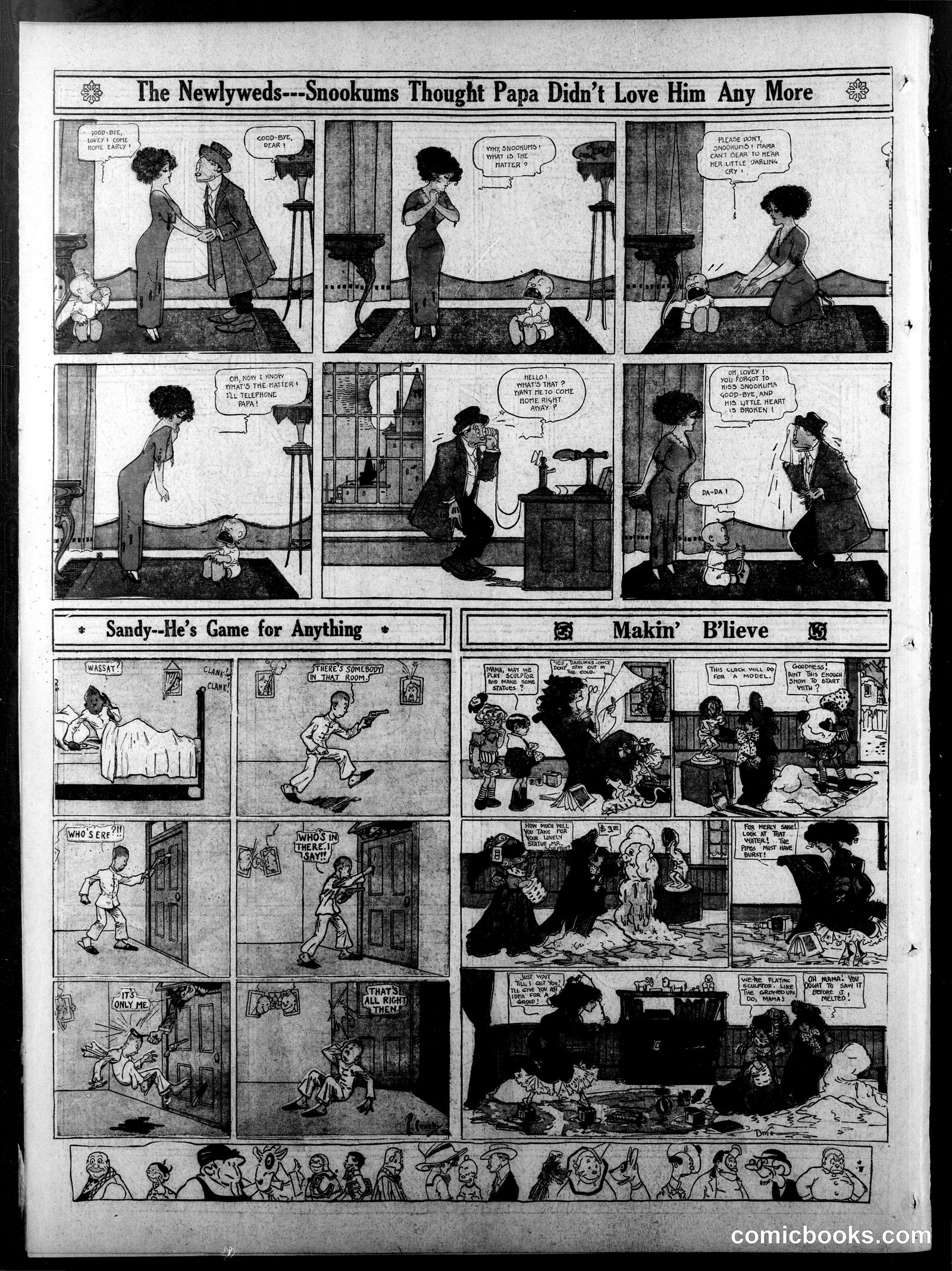 The Newlyweds Comic Strip