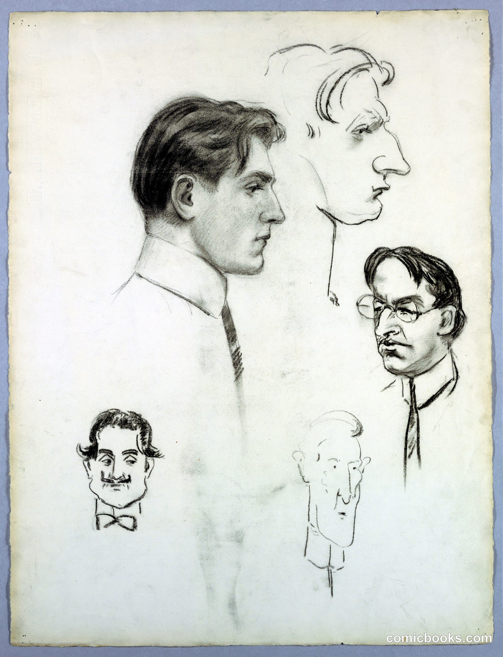 Character Study Sketches by Pietro Montana, b. 1890
