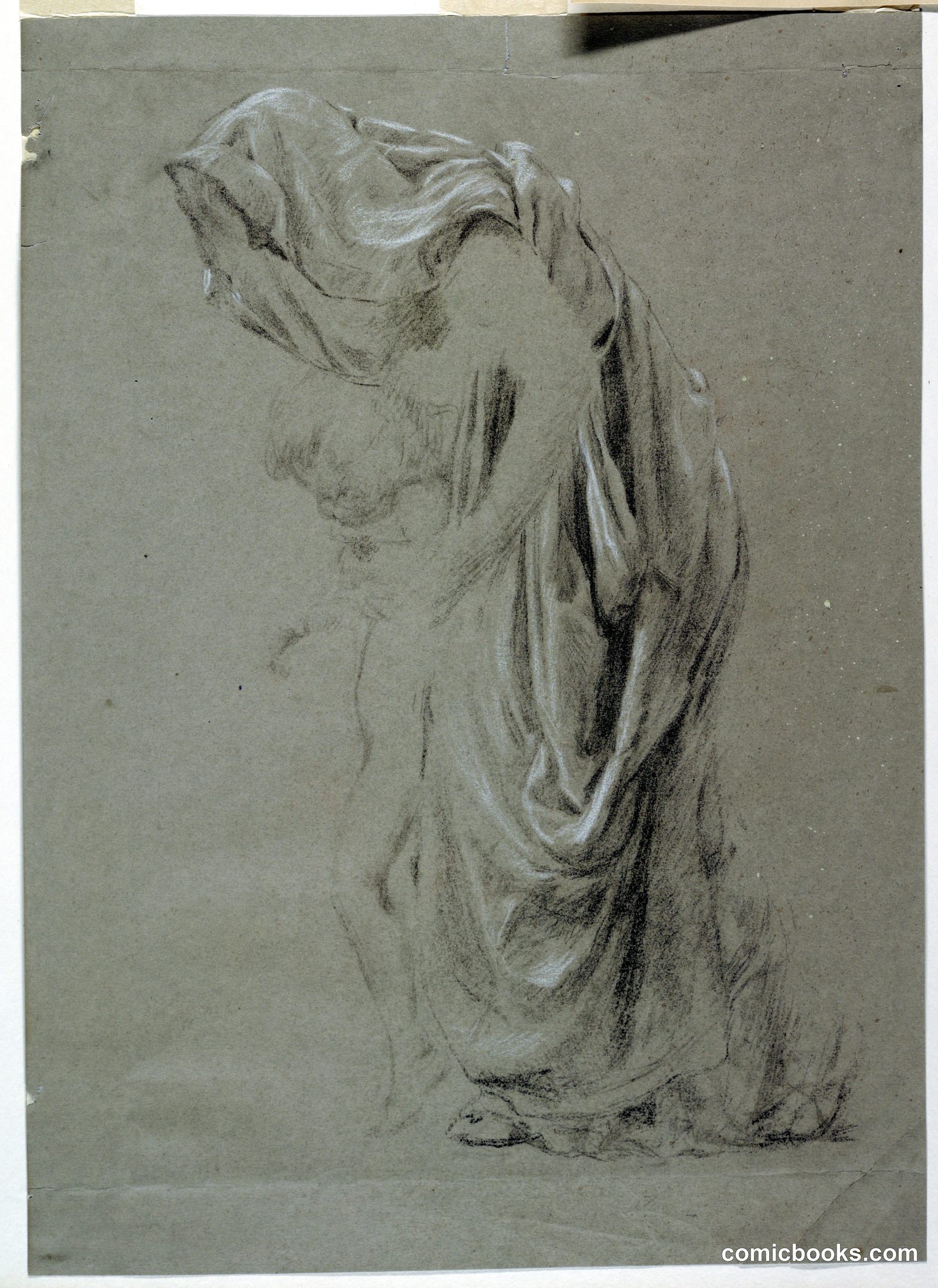 Study for a Standing Woman with Child by Robert Frederick Blum, American, 1857–1903
