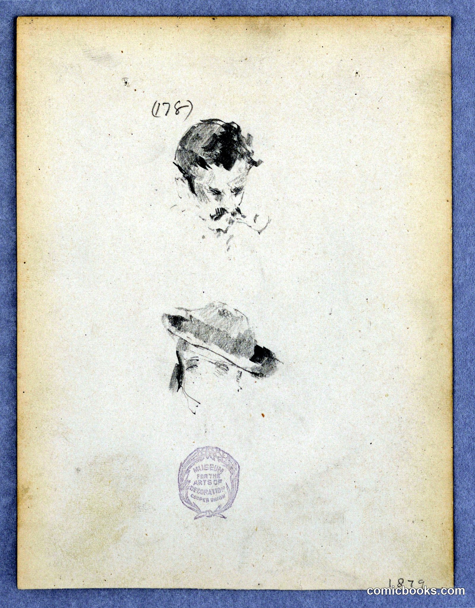 Study Heads by Robert Frederick Blum, American, 1857–1903