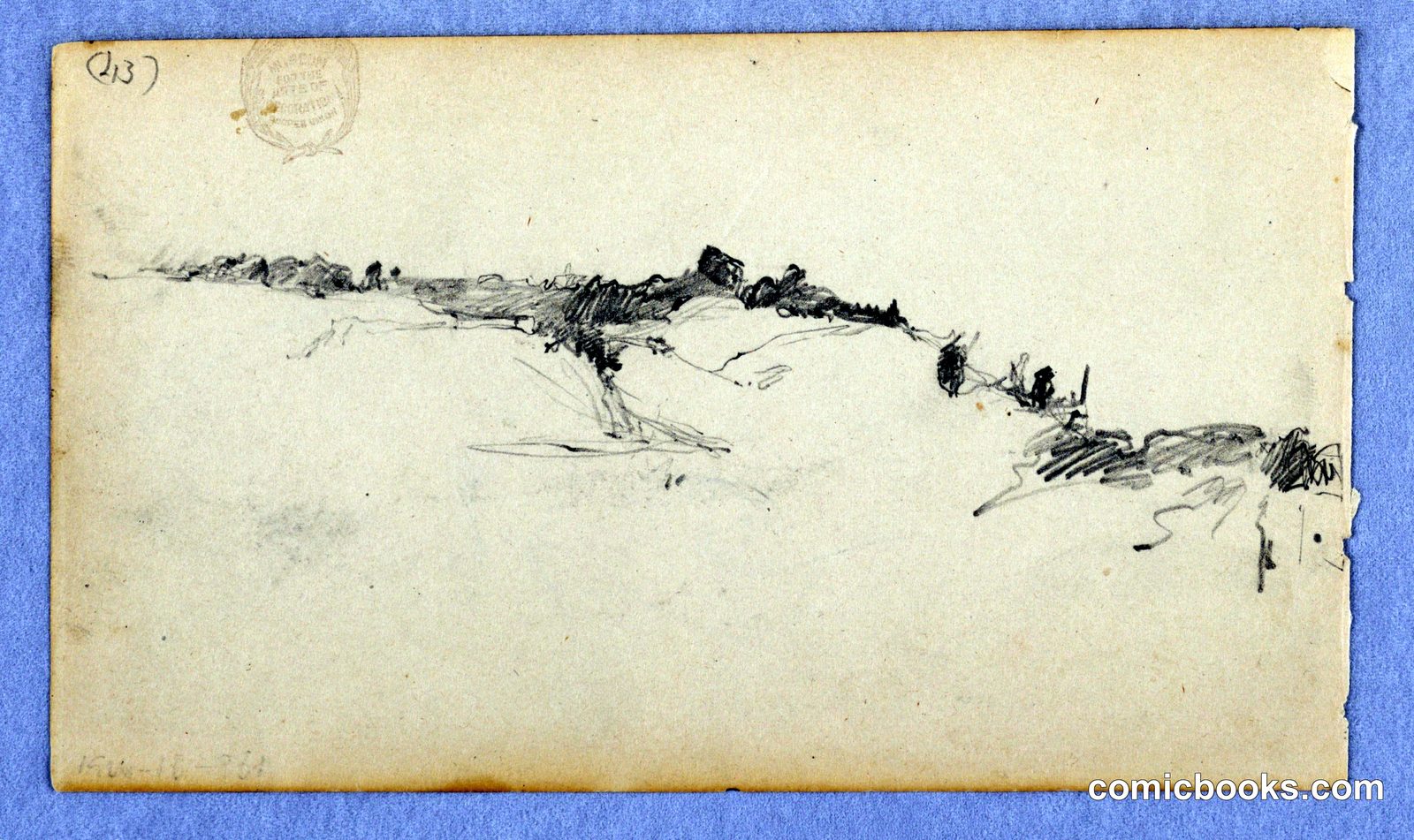 Landscape Study by Robert Frederick Blum, American, 1857–1903