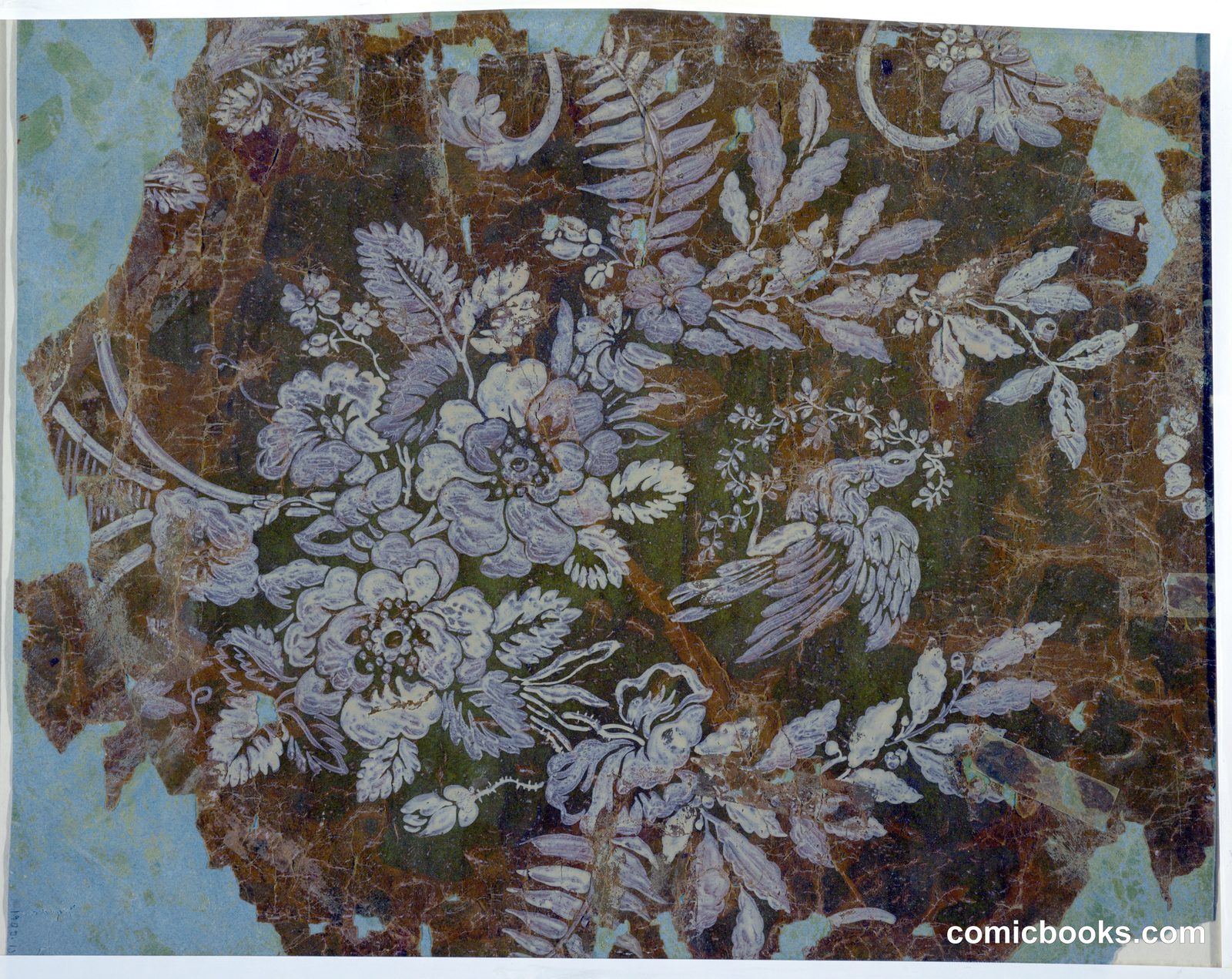 Design for a Woven Fabric, Fragment