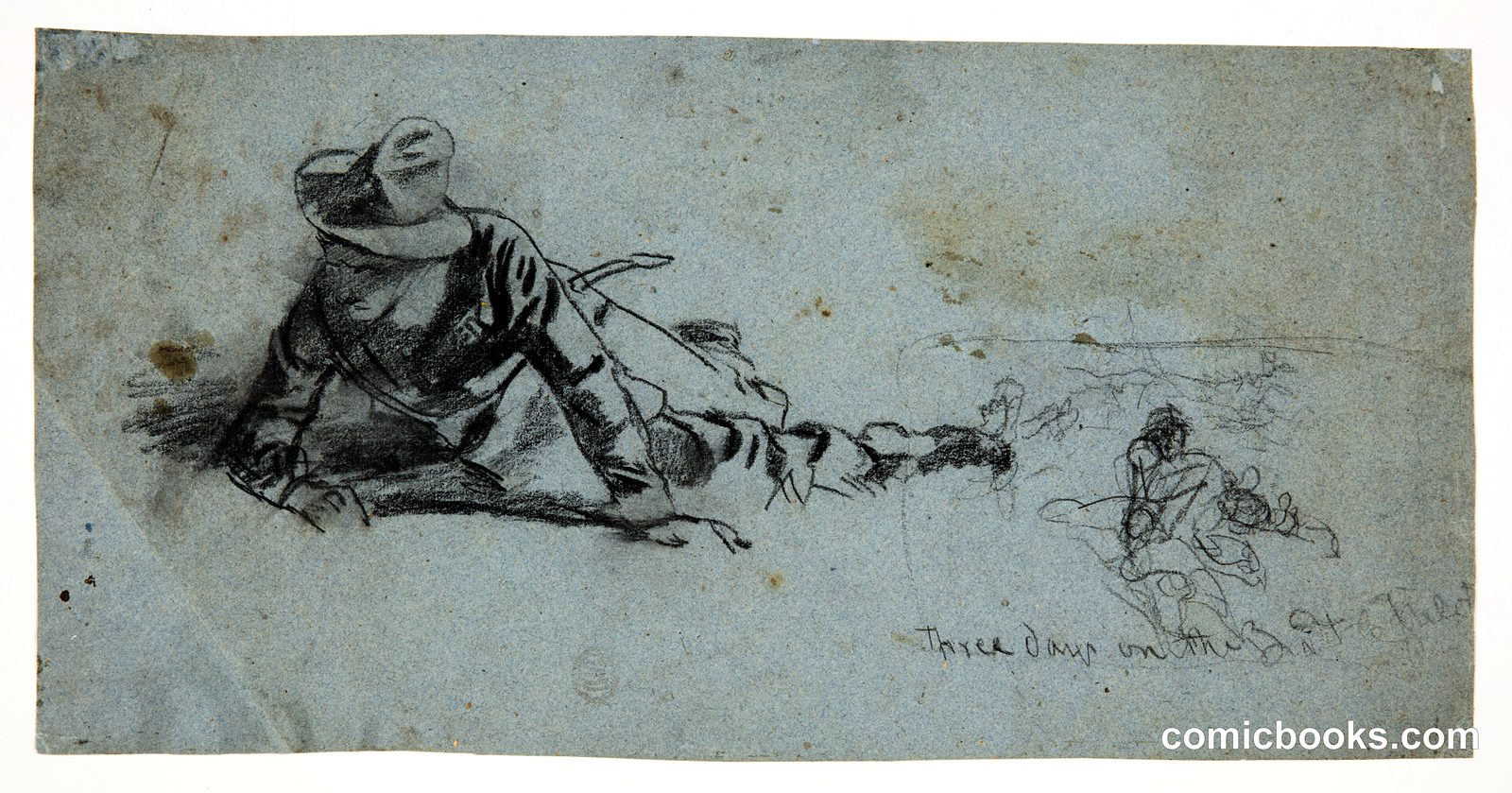 Three Days on the Front by Winslow Homer, American, 1836–1910