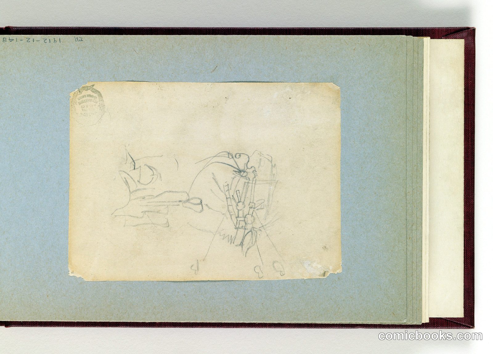 Study of Horse Head and Saddle by Winslow Homer, American, 1836–1910