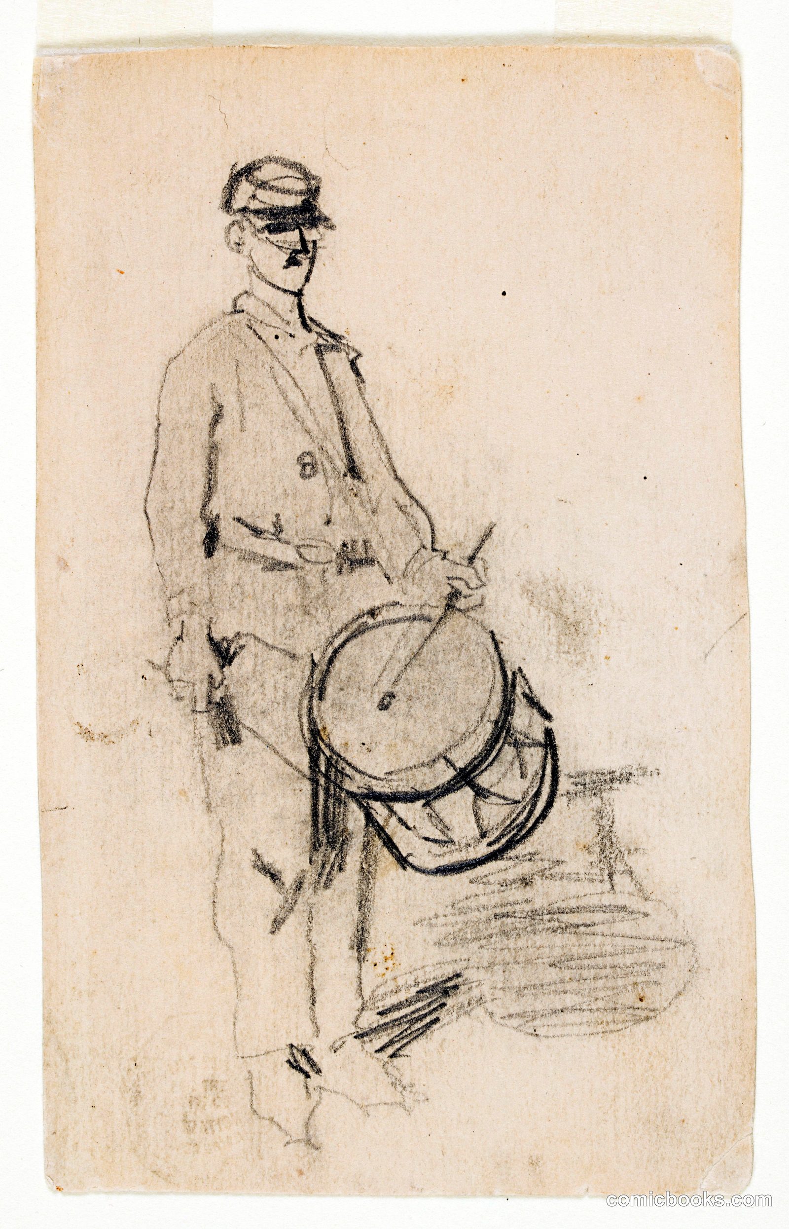 Drummer by Winslow Homer, American, 1836–1910