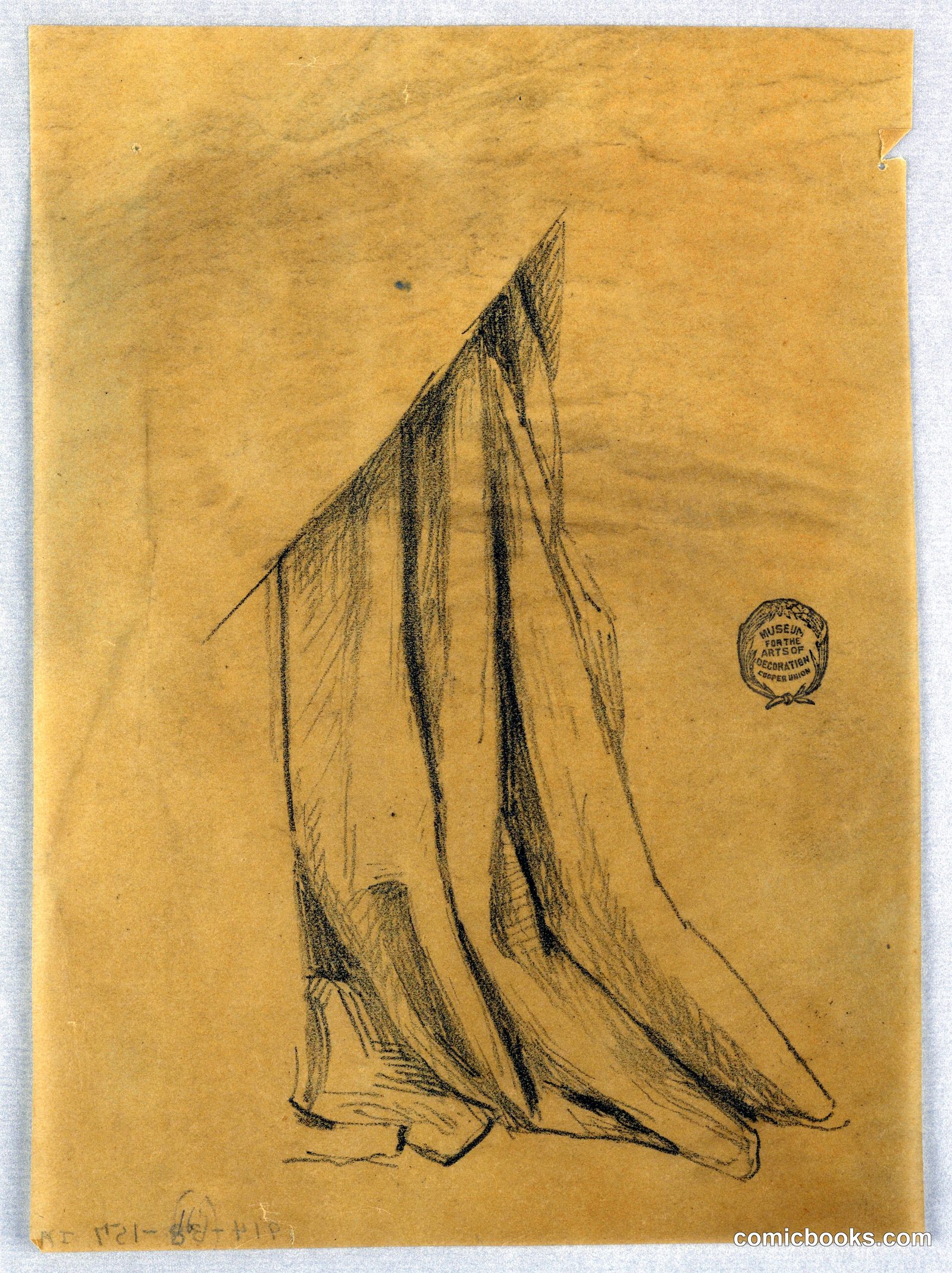 Drapery Study by Francis Augustus Lathrop, American, 1849–1909