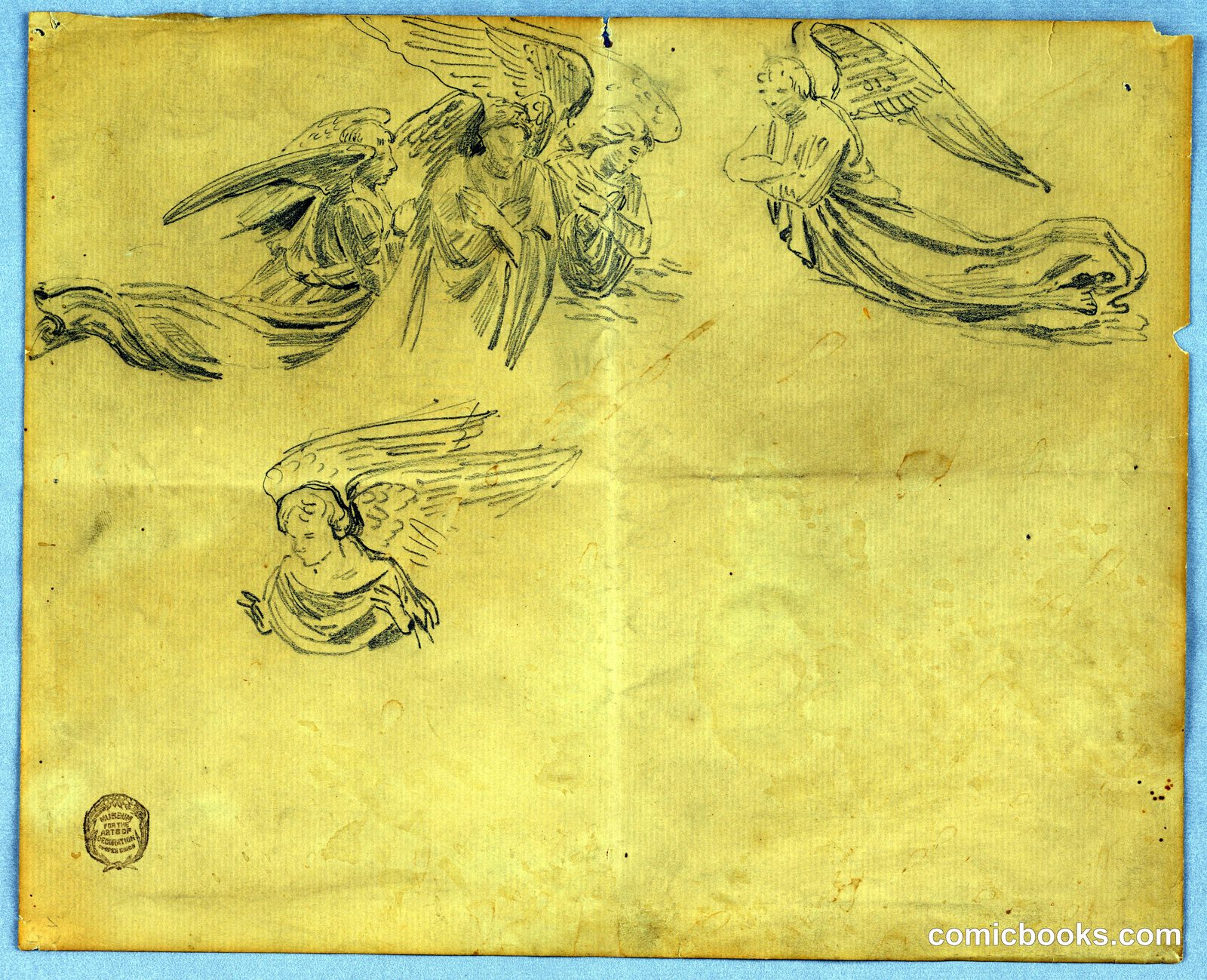 Study of Angels by Francis Augustus Lathrop, American, 1849–1909