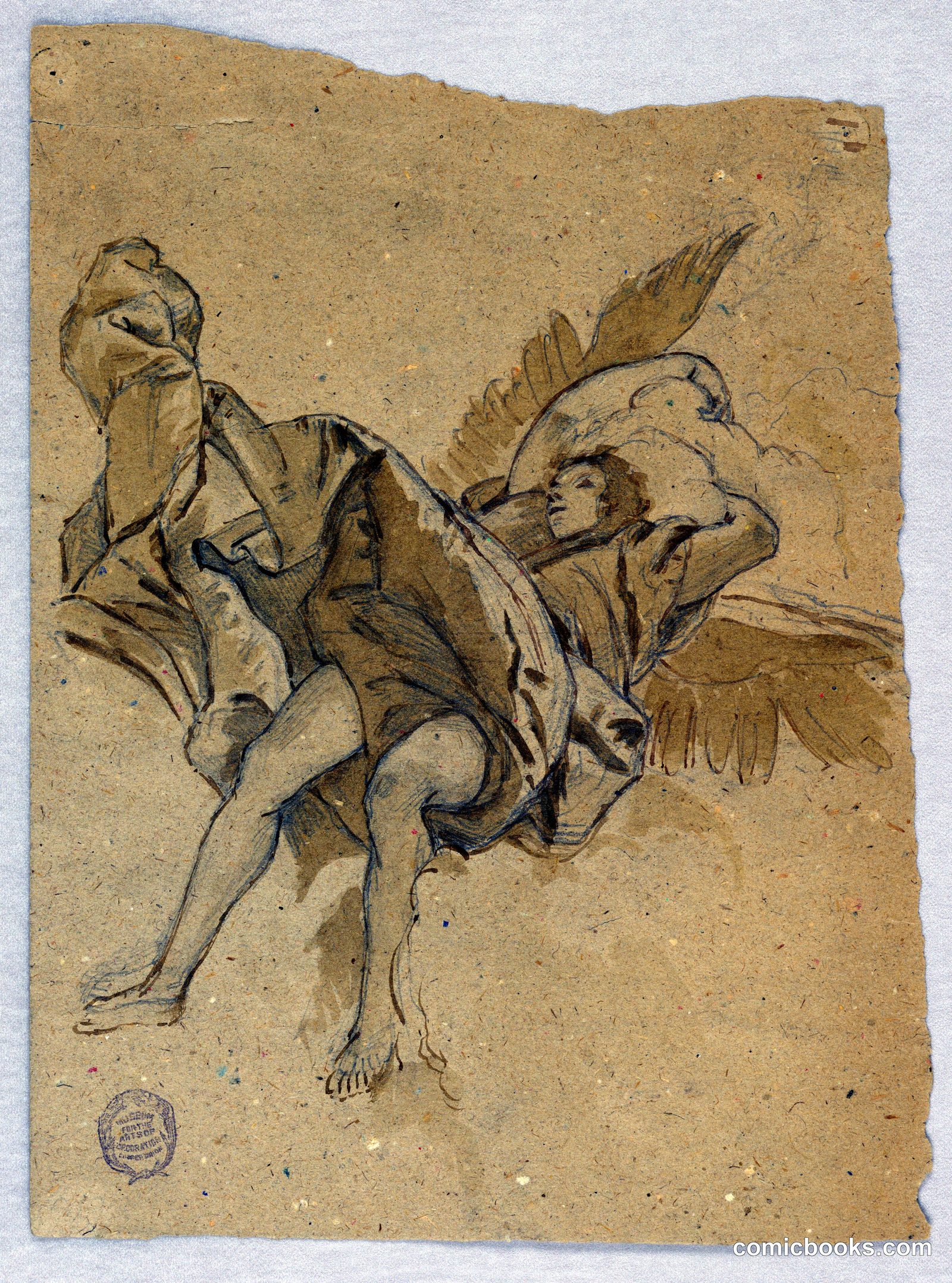Study for an Angel by Francis Augustus Lathrop, American, 1849–1909