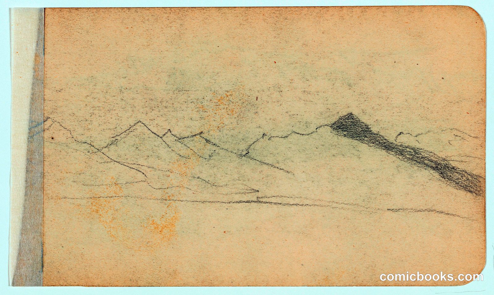 Rugged Mountain Range, Mexico by Frederic Edwin Church, American, 1826–1900