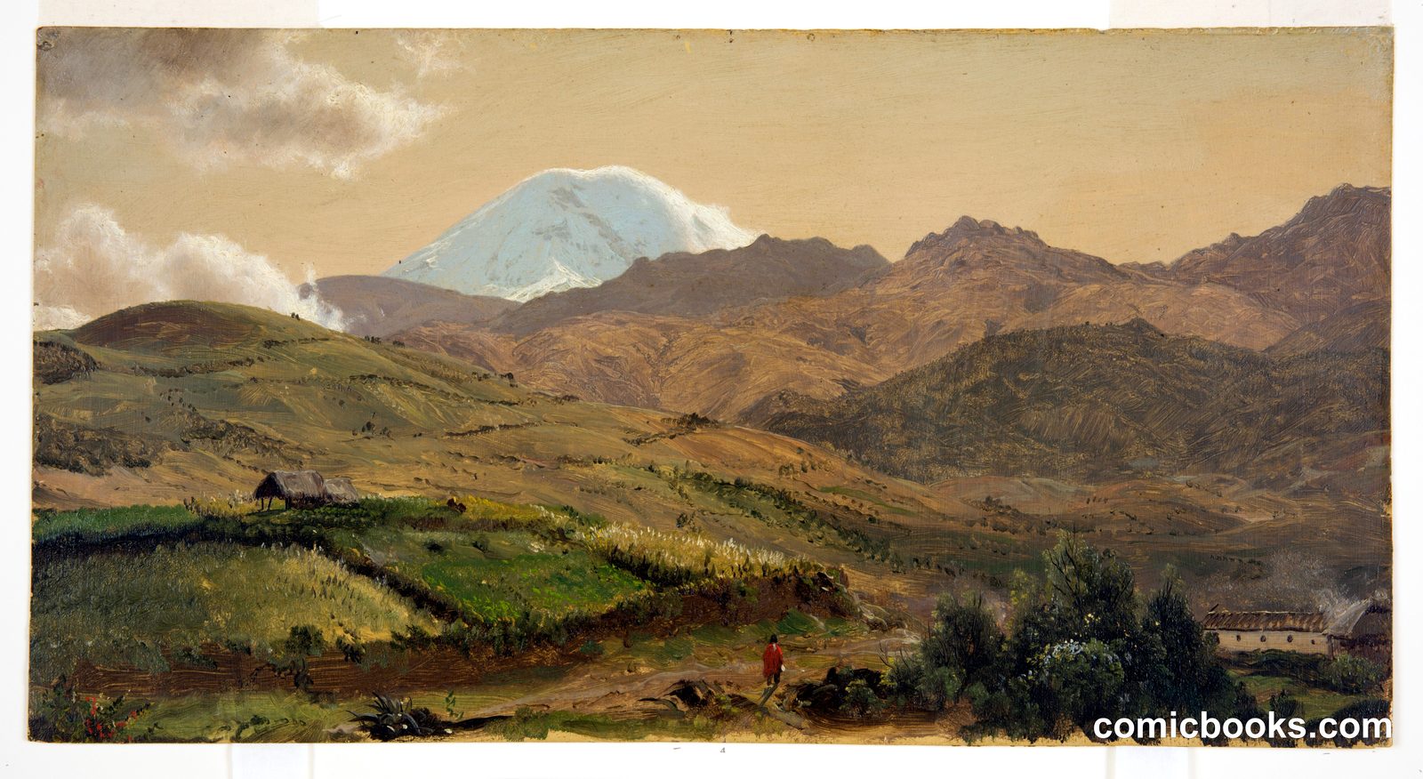 Mount Chimborazo, Ecuador by Frederic Edwin Church, American, 1826–1900
